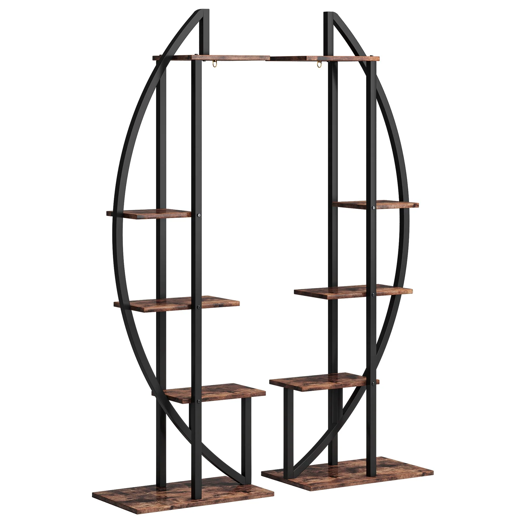 5-Tier Plant Stand Pack of 2, Multi-Layer Bonsai Flower Rack - Image 10
