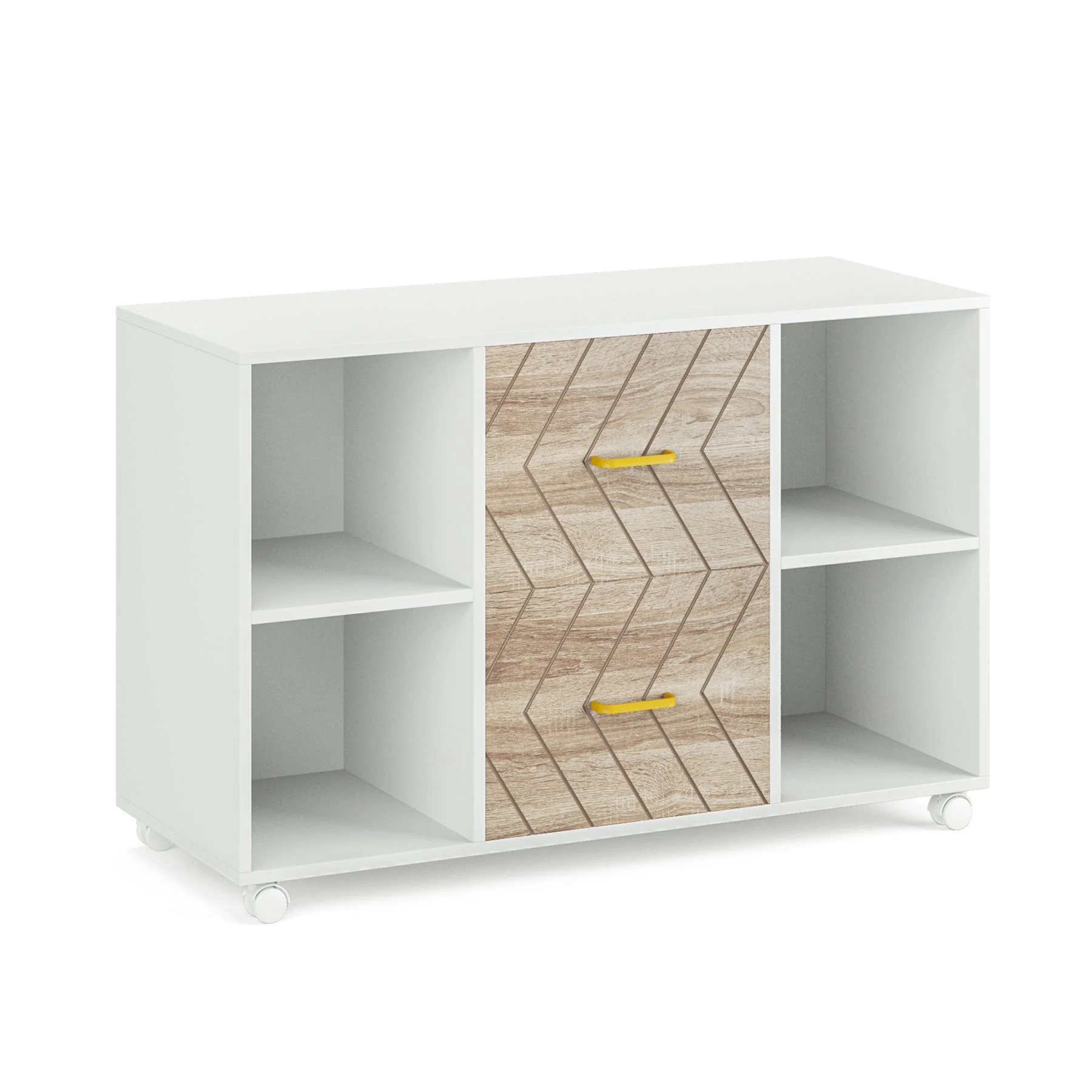 2-Drawer File Cabinet, Large Mobile Filing Cabinet for Letter Size - Image 9