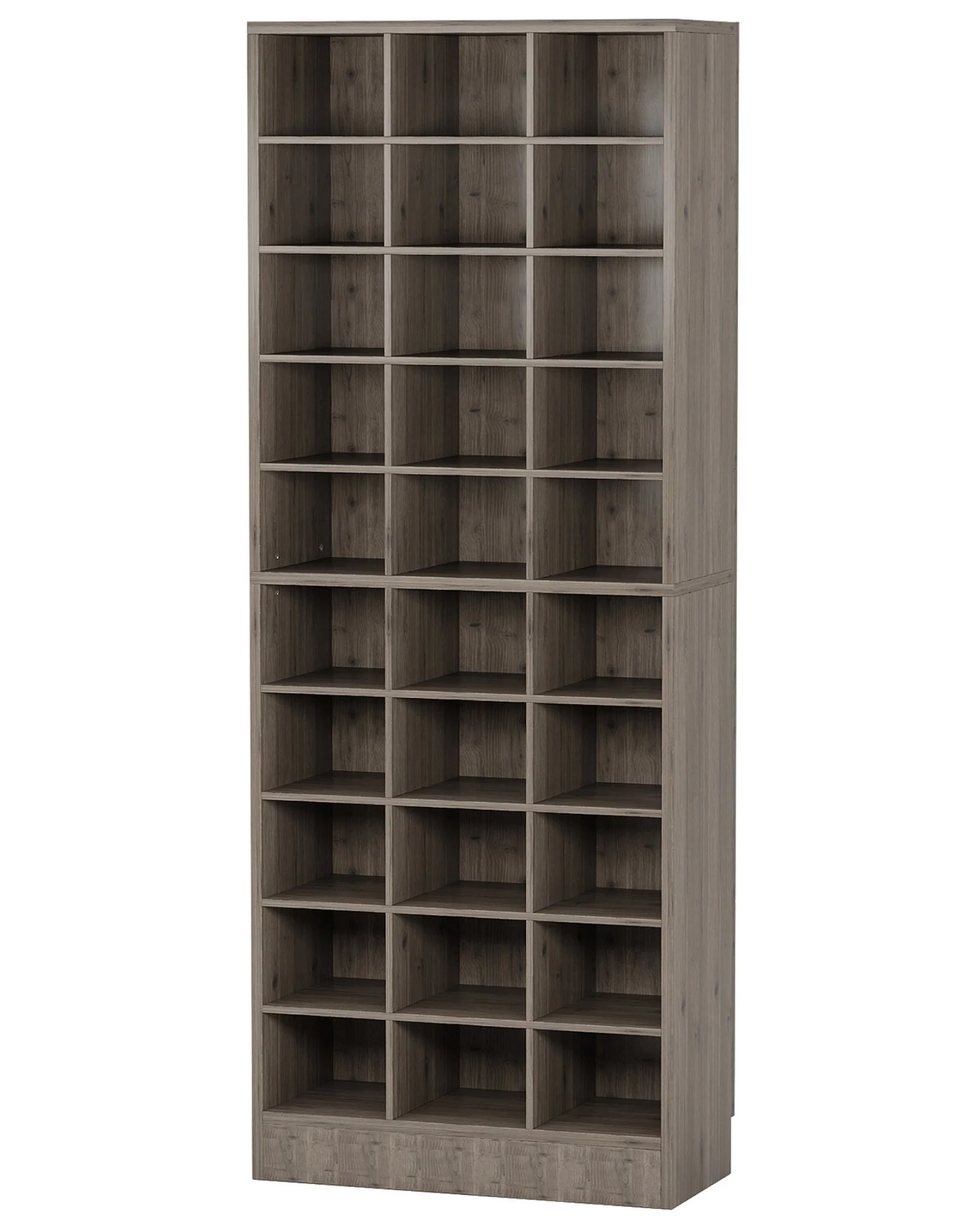 10-Tier Shoe Cabinet, Wooden Shoe Storage Rack with 30 Cubbies - Image 15