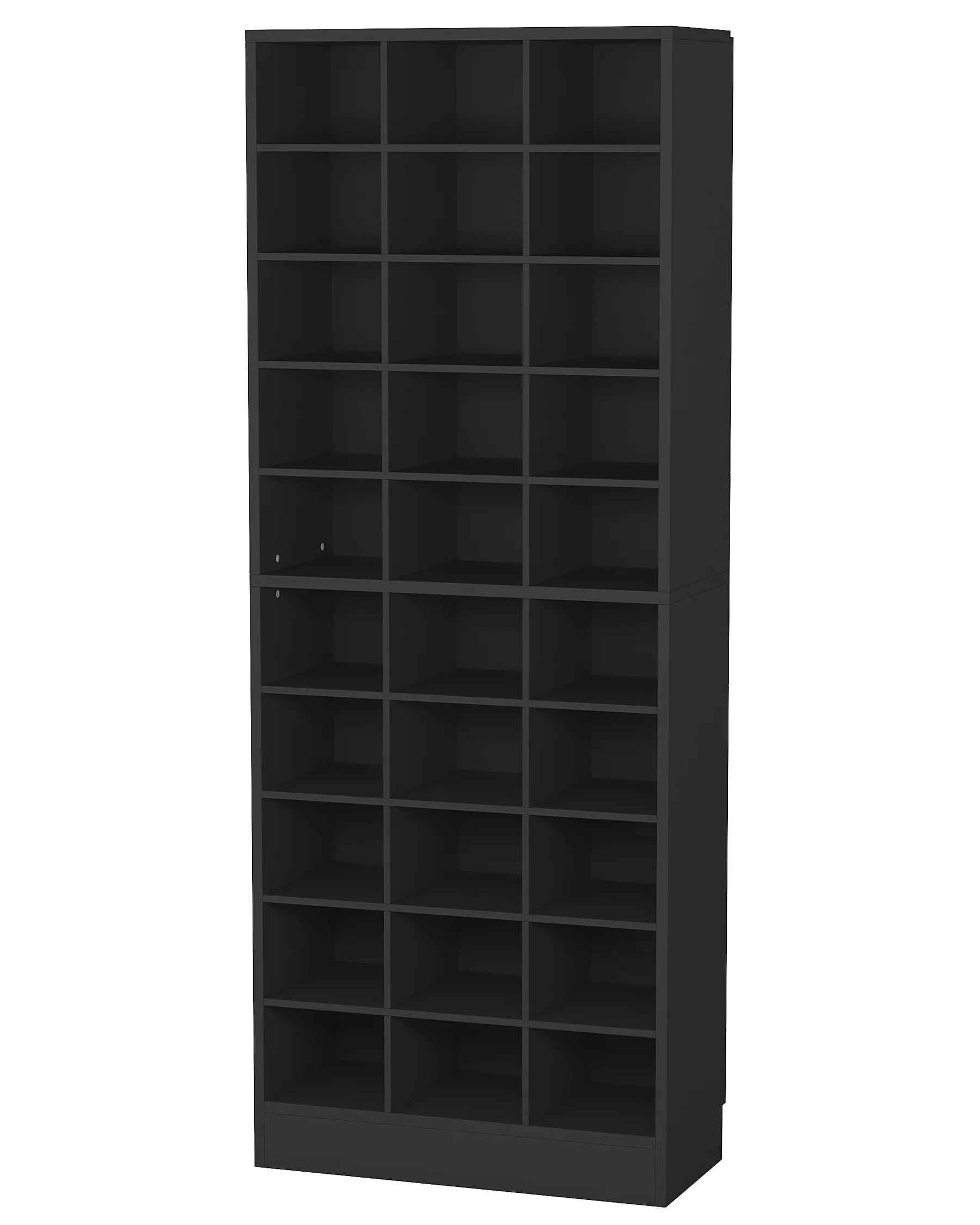10-Tier Shoe Cabinet, Wooden Shoe Storage Rack with 30 Cubbies - Image 14
