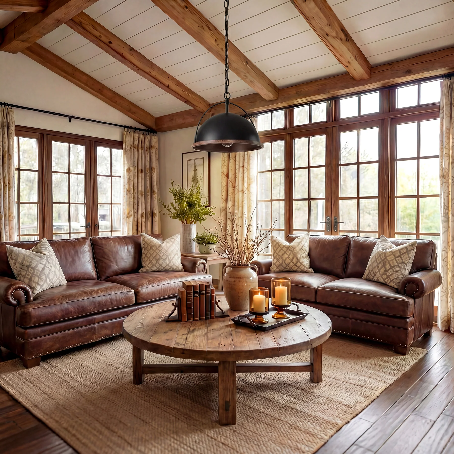13" Pendant Lights, 1-Light Industrial Ceiling Lights With Adjustable Height - Image 3