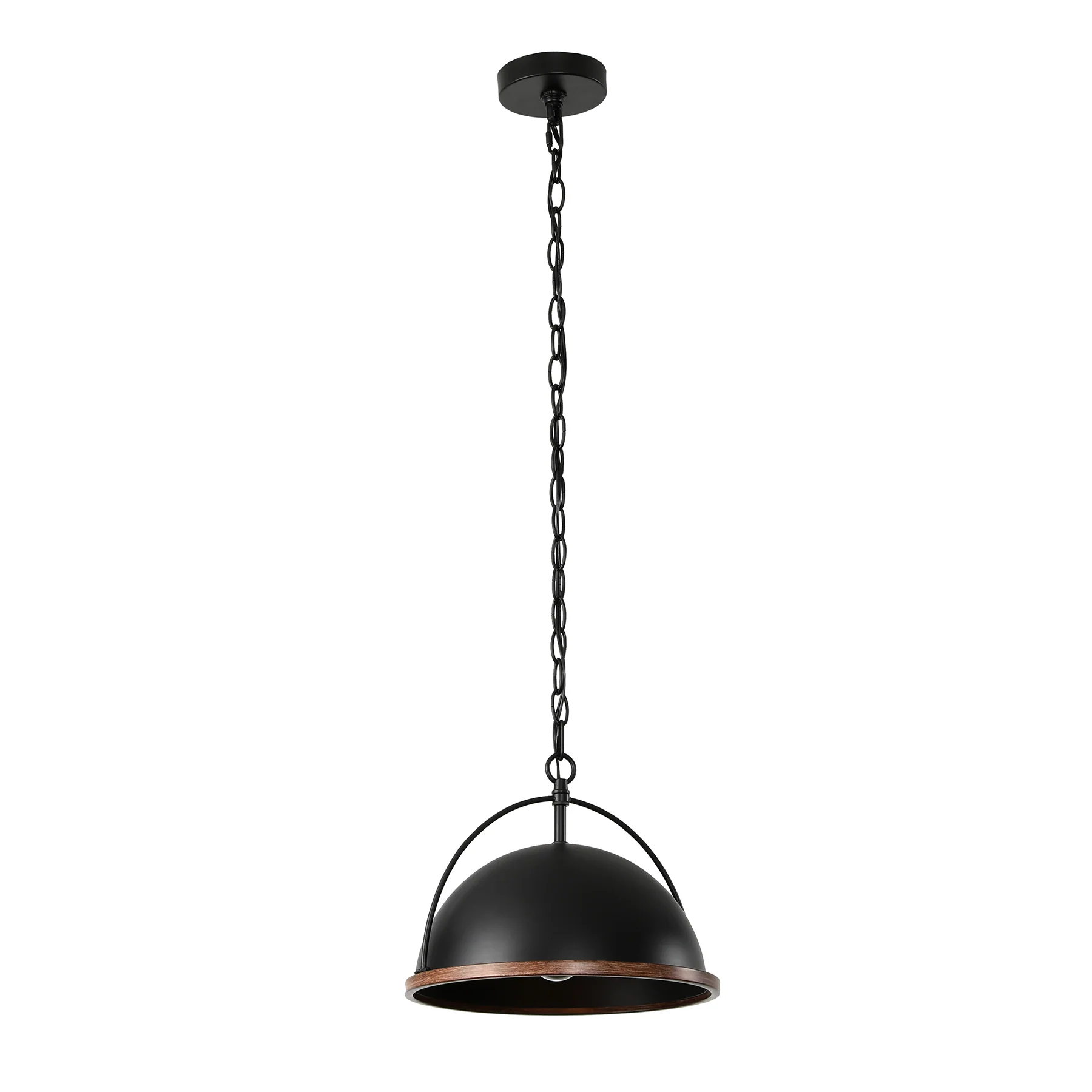 13" Pendant Lights, 1-Light Industrial Ceiling Lights With Adjustable Height - Image 8