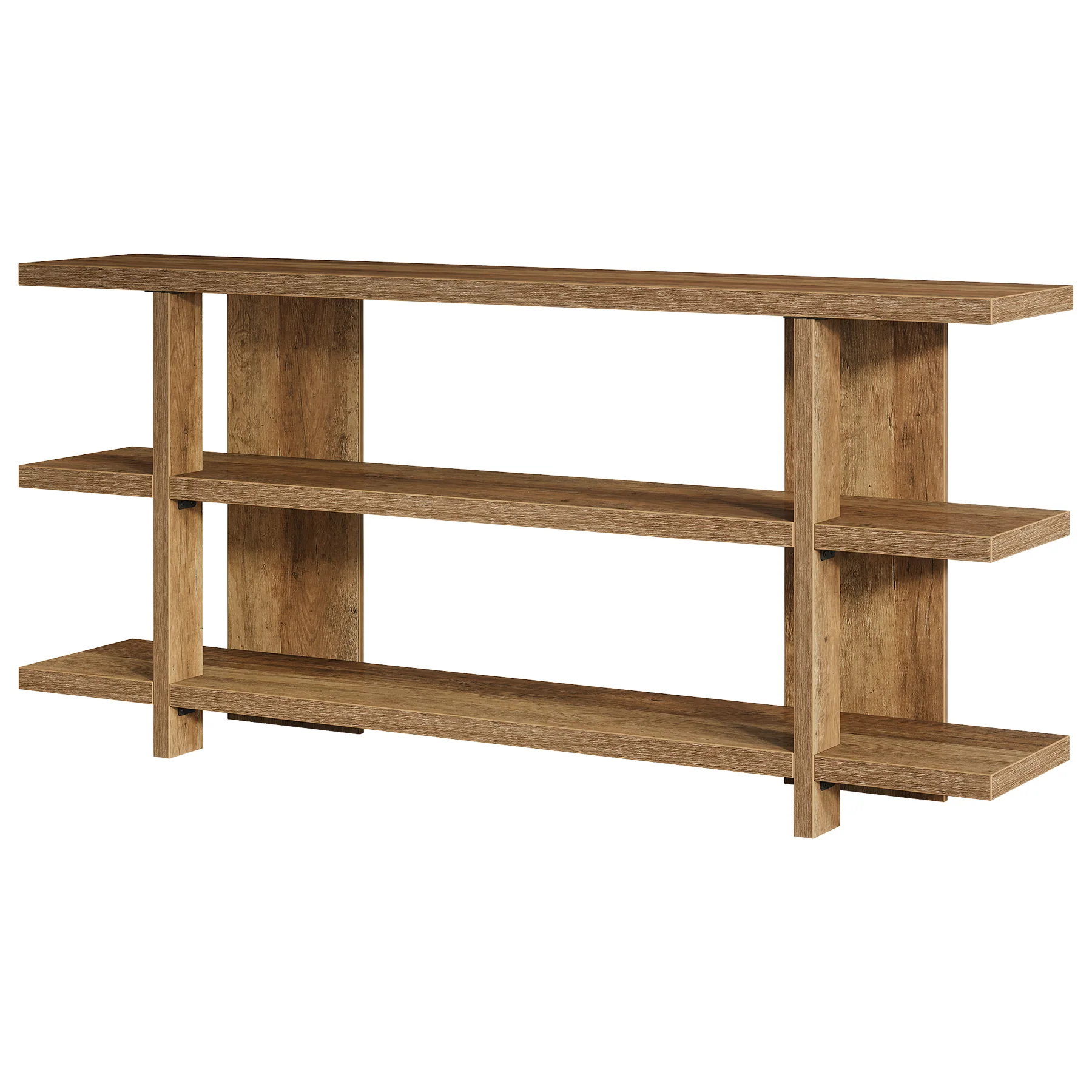 63" Console Table, 3-Tier Narrow Entryway Table Accent Furniture - Image 9