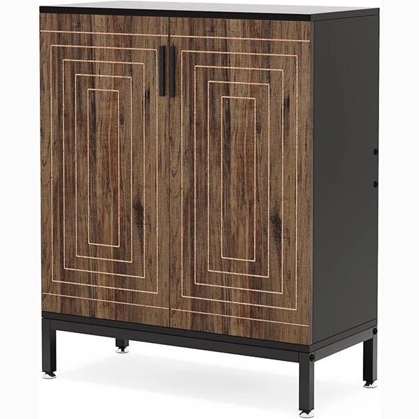 31.49" Shoe Cabinet with Doors for 20 Pairs, 5 Tier Modern Freestanding Shoe Storage Organizer - Image 32