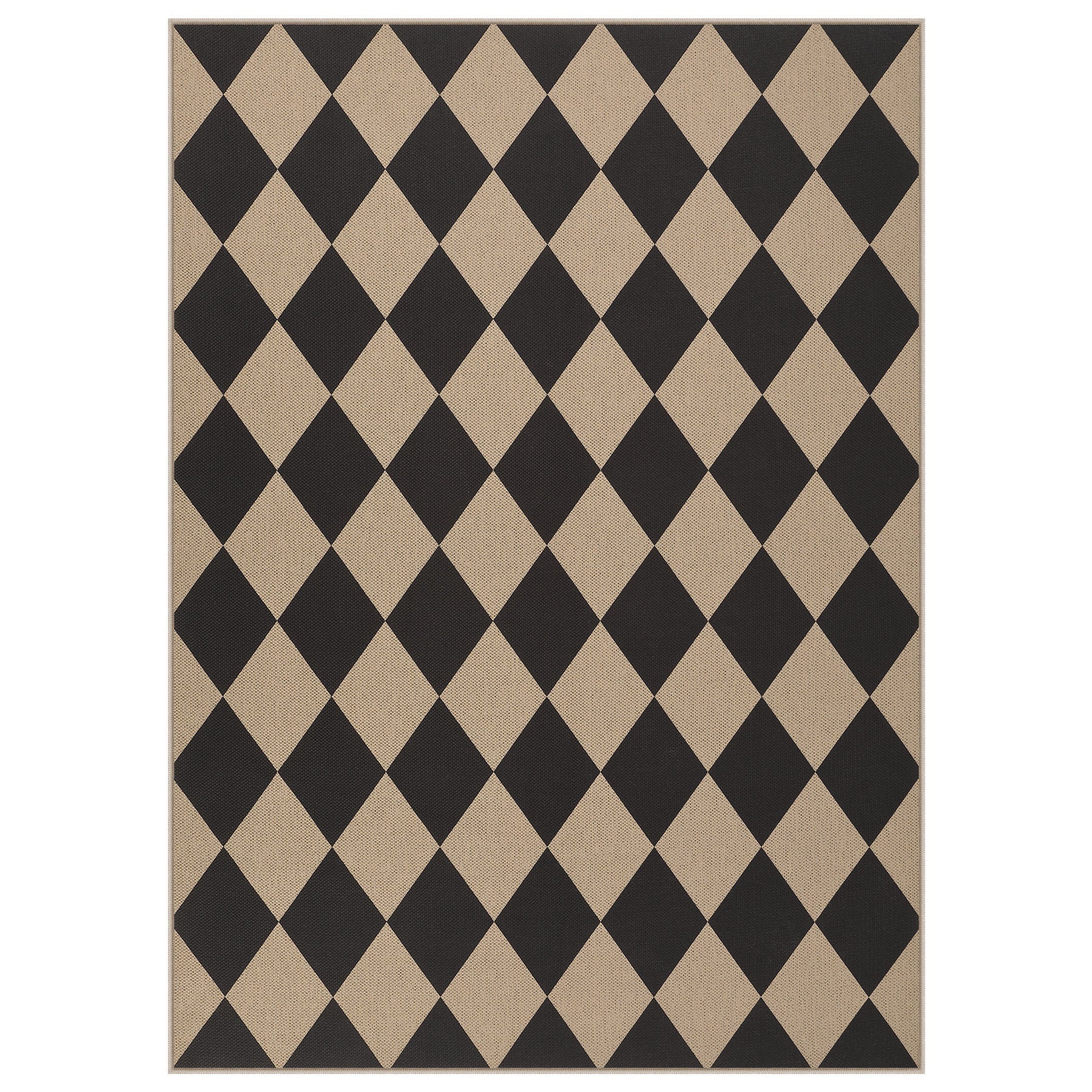 3x5/5x7 Checkered Easy Jute Area Rug, Farmhouse Non-Slip Washable Carpet, Oeko-Tex Certified - Image 17