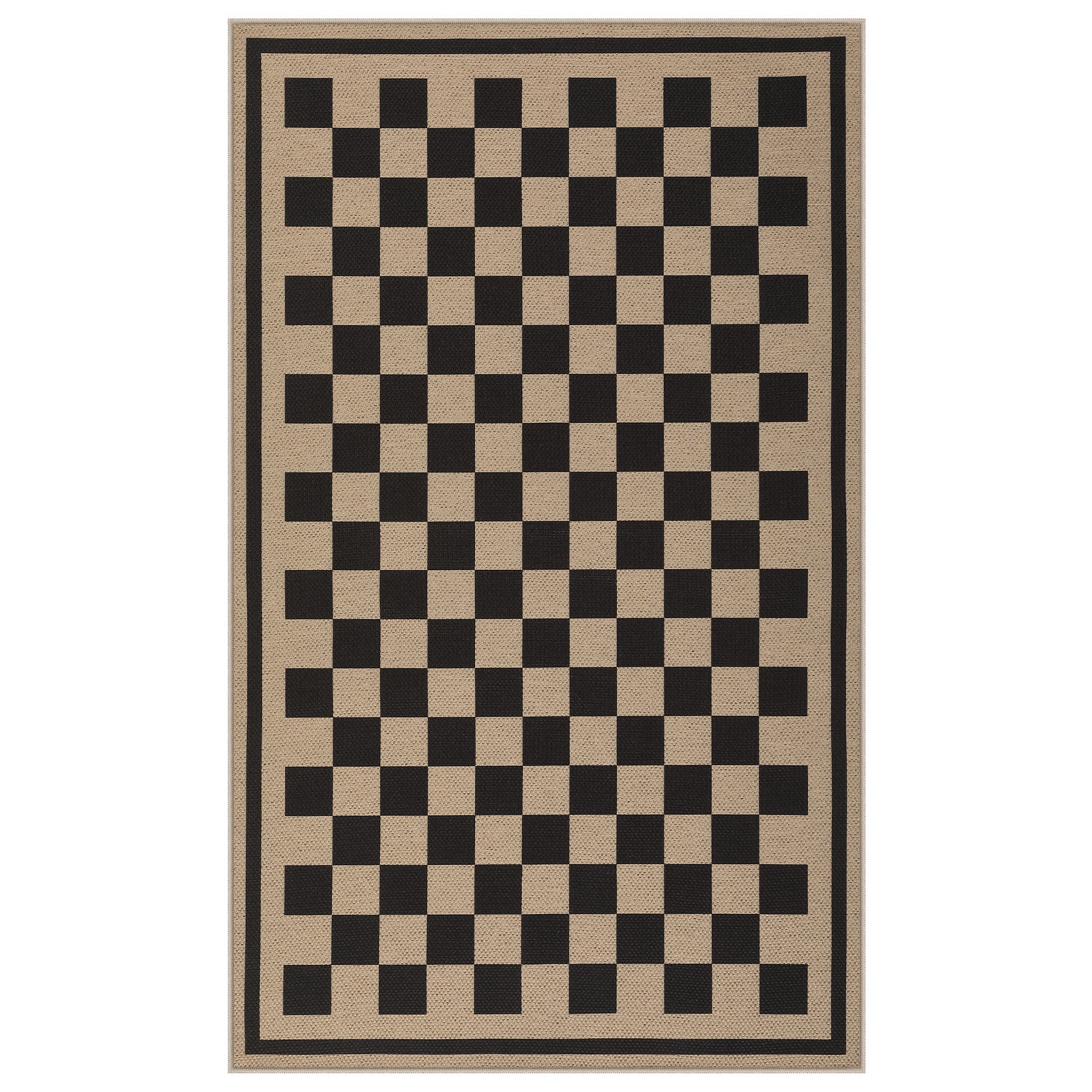 3x5/5x7 Checkered Easy Jute Area Rug, Farmhouse Non-Slip Washable Carpet, Oeko-Tex Certified - Image 22