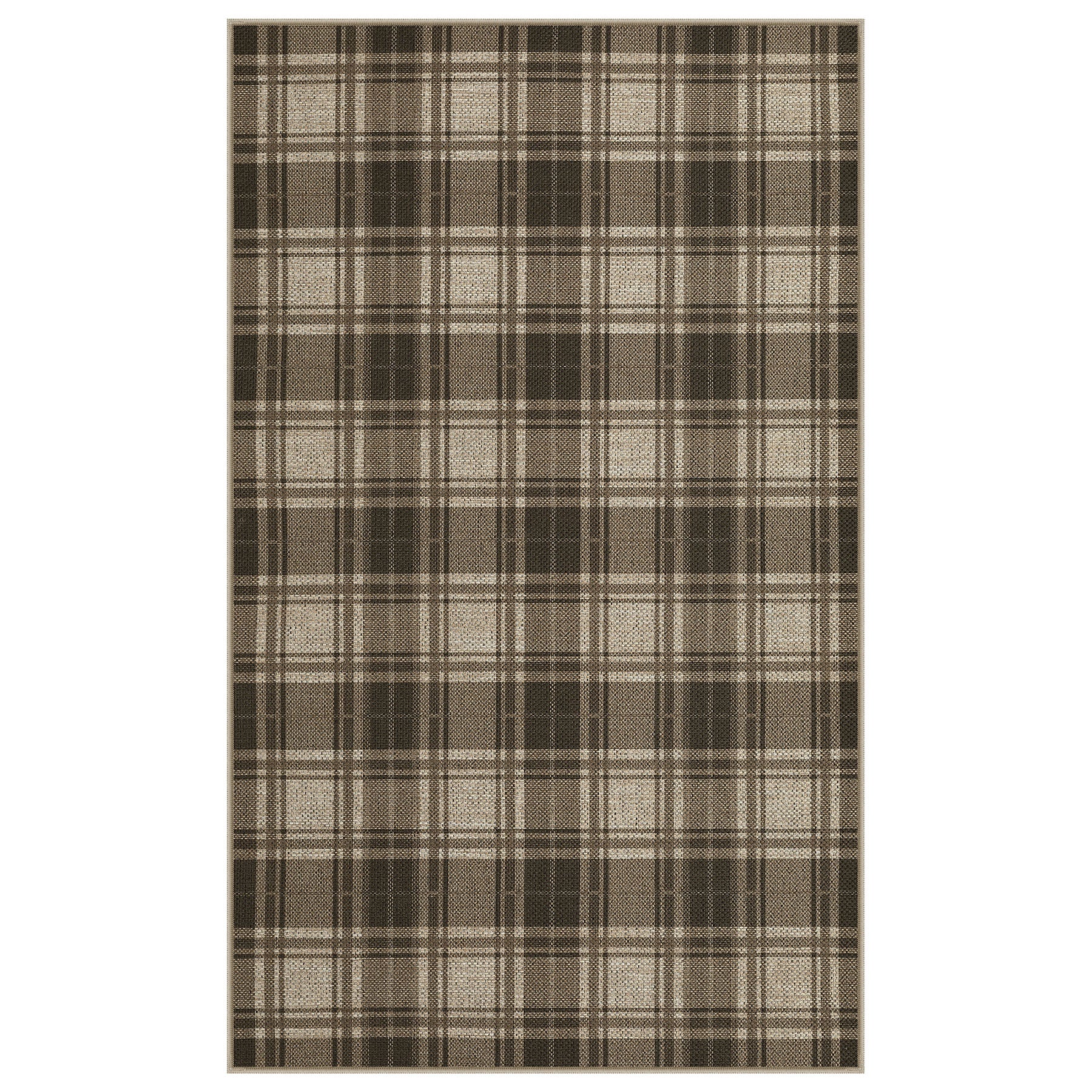 3x5/5x7 Plaid Easy Jute Washable Area Rug, Farmhouse Non-Slip Indoor Carpet for Porch Living Bedroom, Oeko-Tex Certified - Image 25