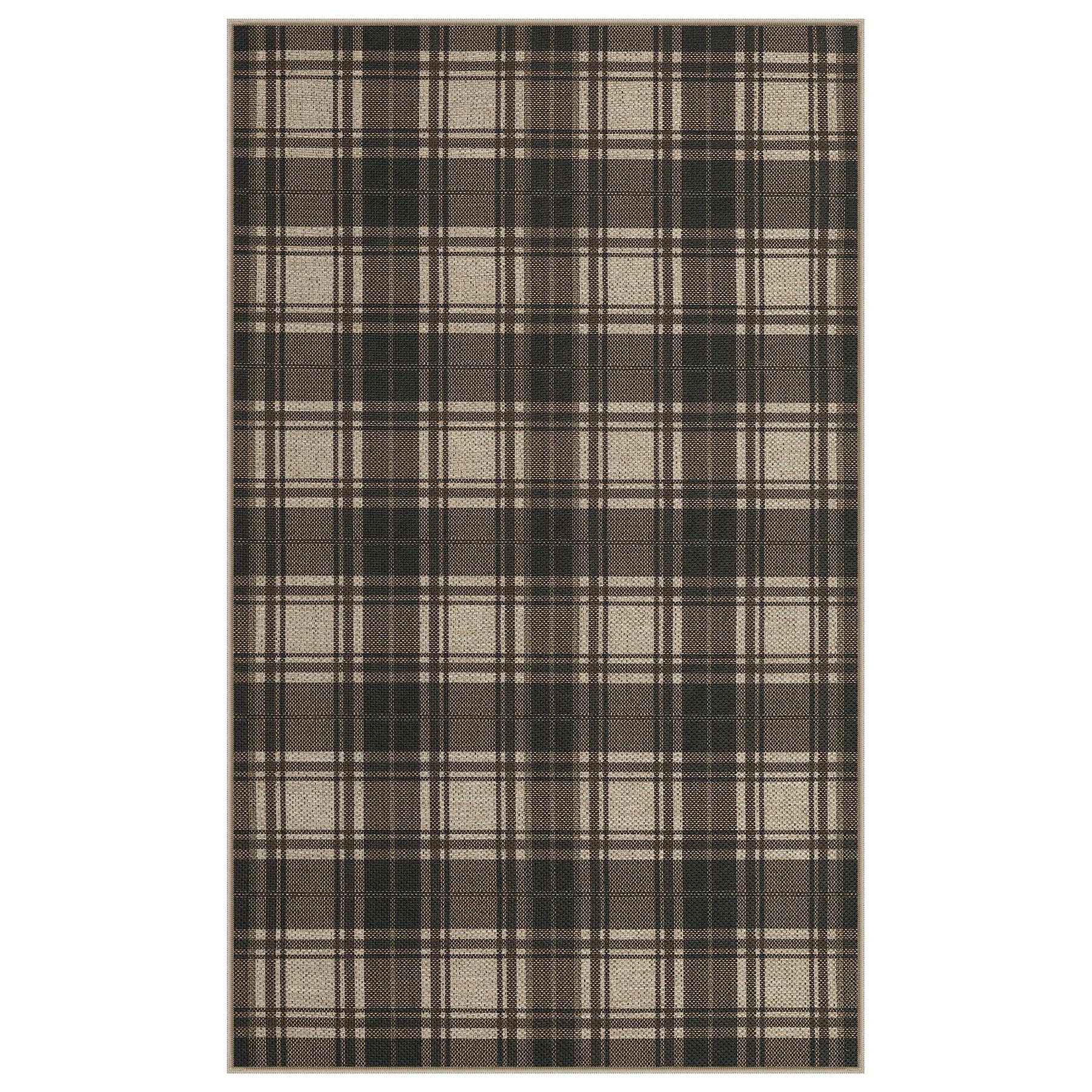 3x5/5x7 Plaid Easy Jute Washable Area Rug, Farmhouse Non-Slip Indoor Carpet for Porch Living Bedroom, Oeko-Tex Certified - Image 37