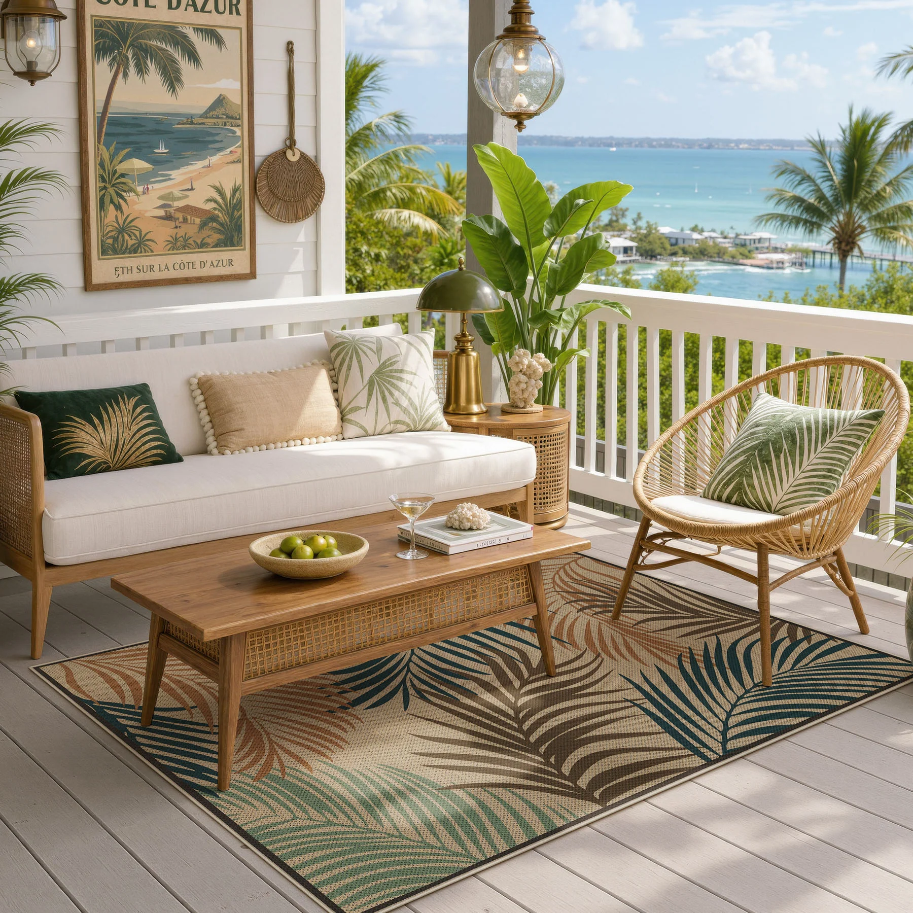 3x5/5x7 Easy Jute Washable Indoor Outdoor Patio Rug, Boho Coastal Non-Slip Living Room Area Carpet for Entryway Porch, Oeko-Tex Certified - Image 20