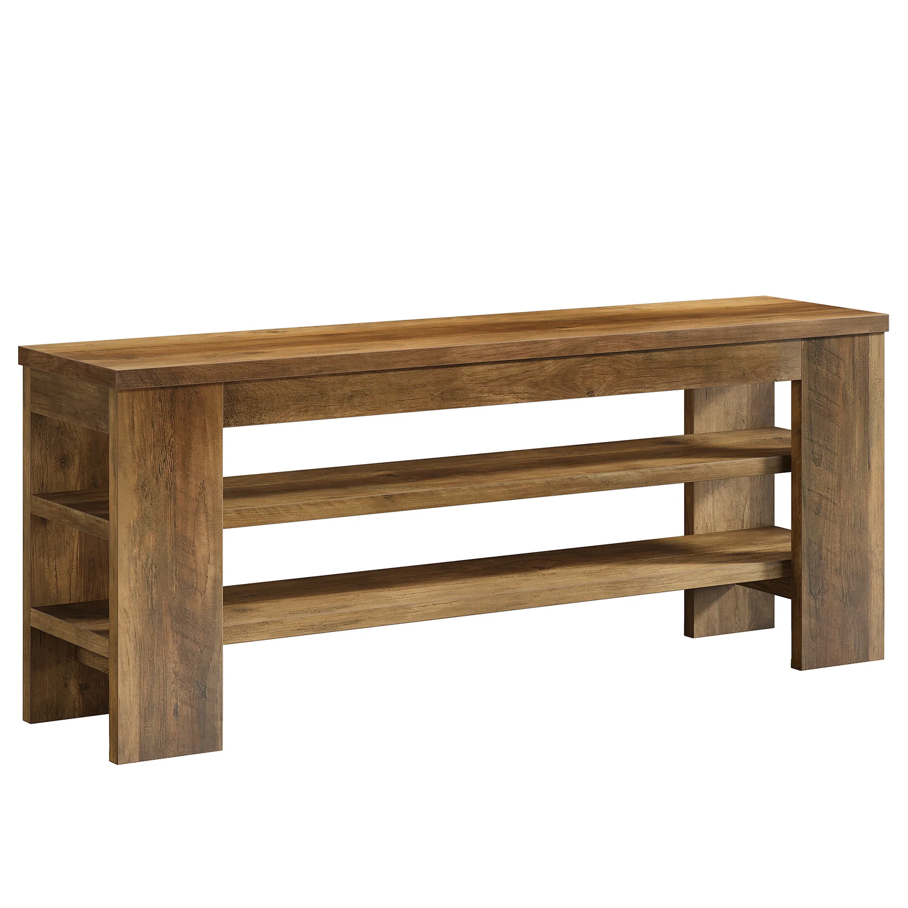 47.2" TV Stand, Entertainment Center with Open Storage for TVs up to 55" - Image 9