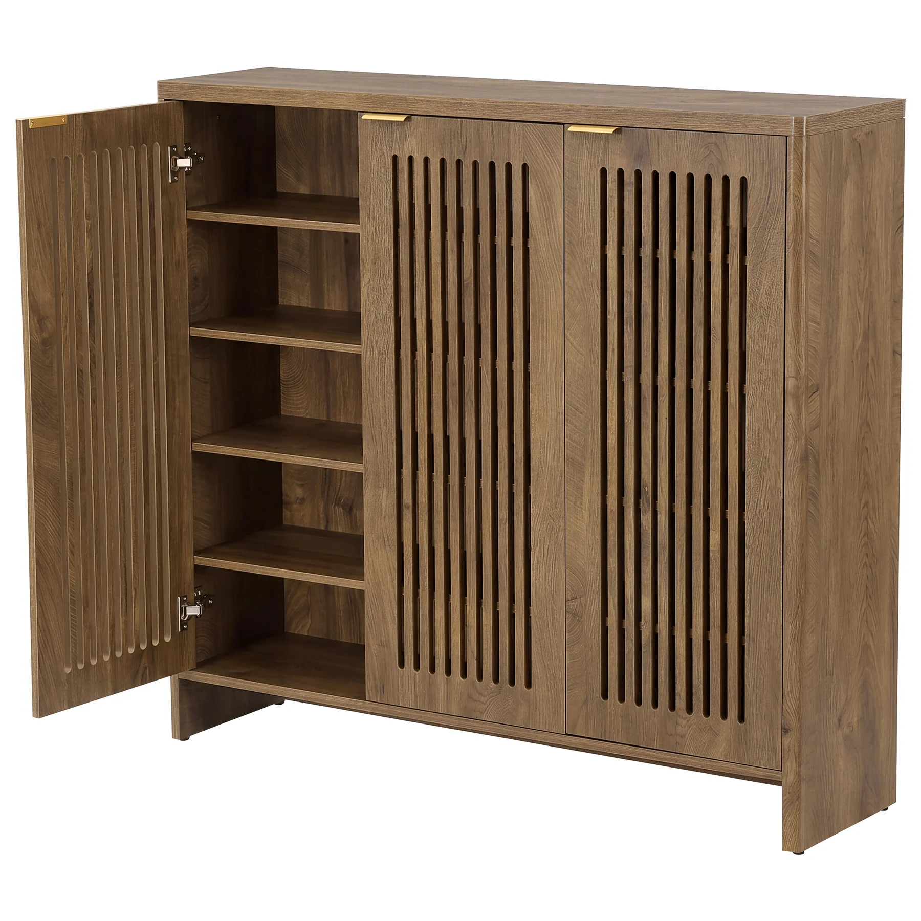 47" Buffet Cabinet with Storage, Sideboard Cabinet with Adjustable Shelves & Doors for Dining Room - Image 8
