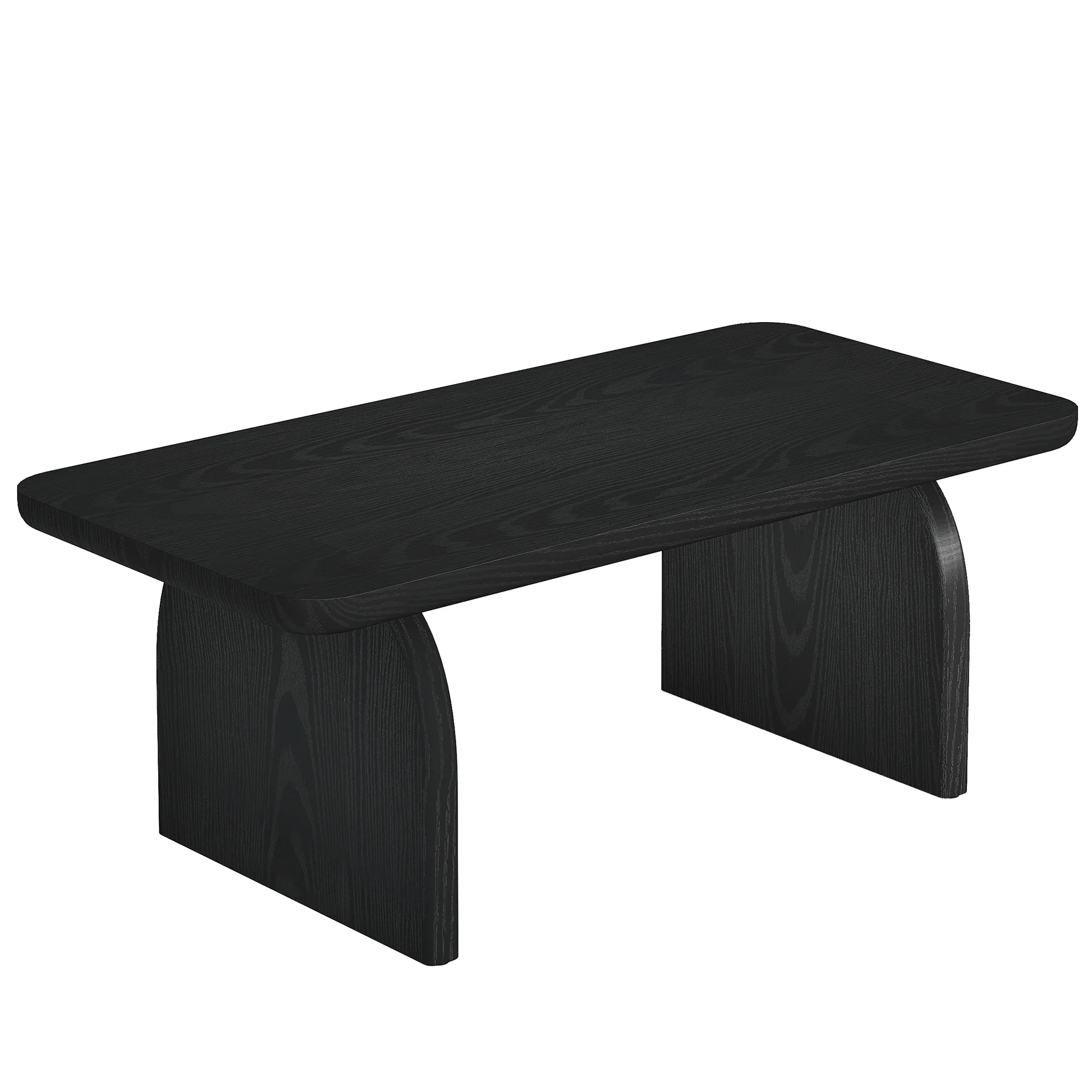 47" Farmhouse Coffee Table, Rectangular Wooden Center Table for Living Room - Image 18