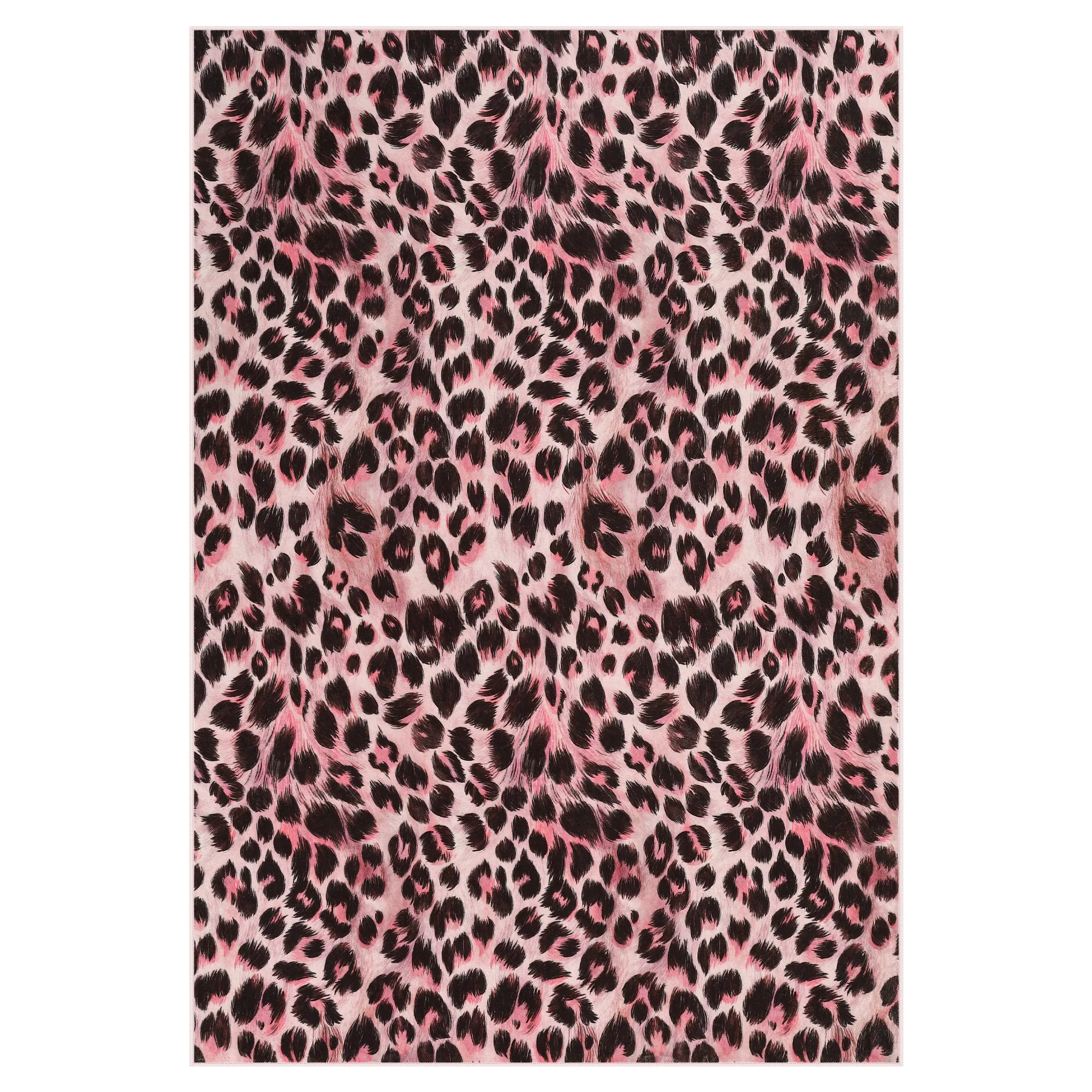 5x7/8x10 Leopard Print Area Rug, Animal Soft Carpet Machine Washable Cheetah Rug for Living Room, Oeko-Tex Certified - Image 10