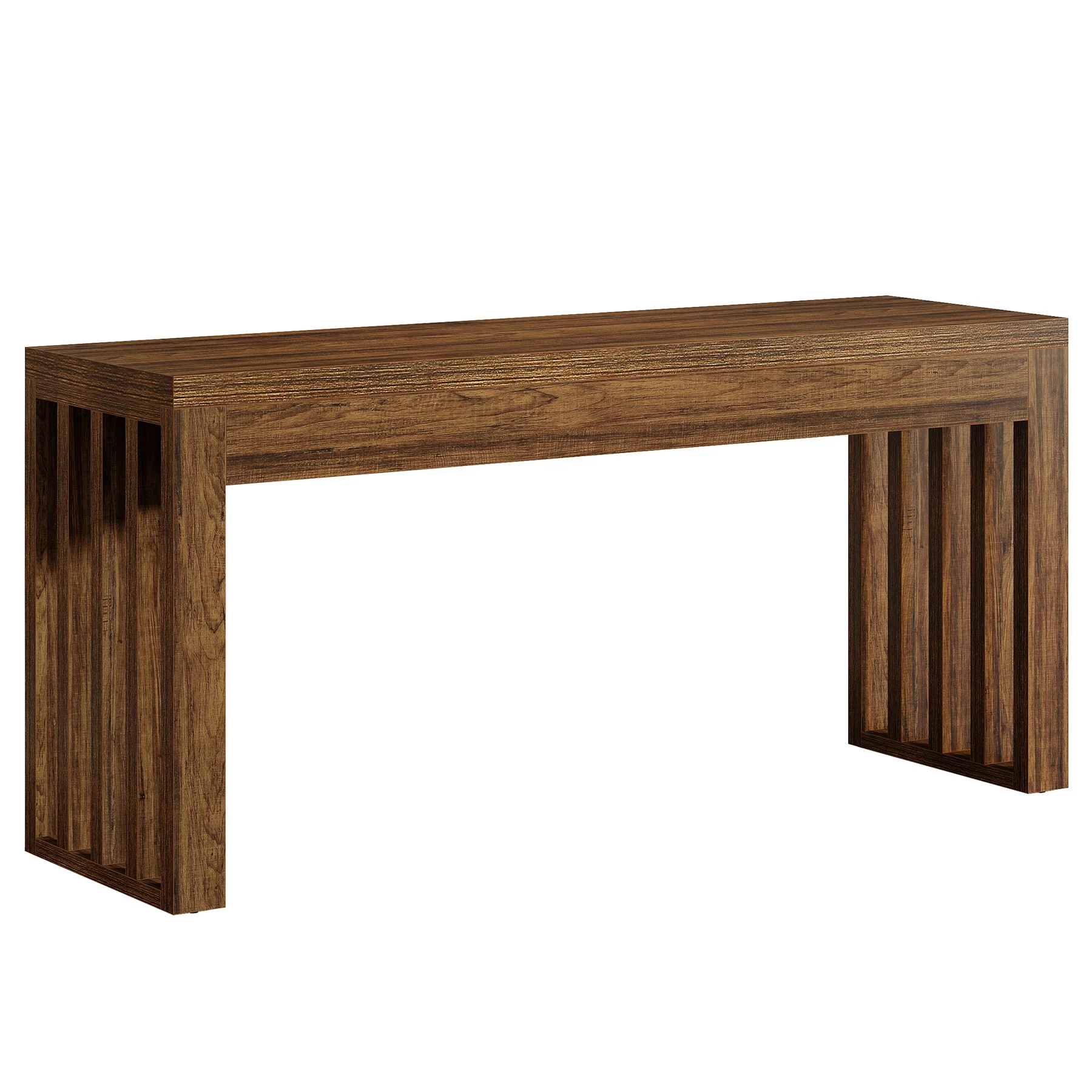 63" Bar Table, Farmhouse Counter Height Pub Dining Table for Bistro - Image 10