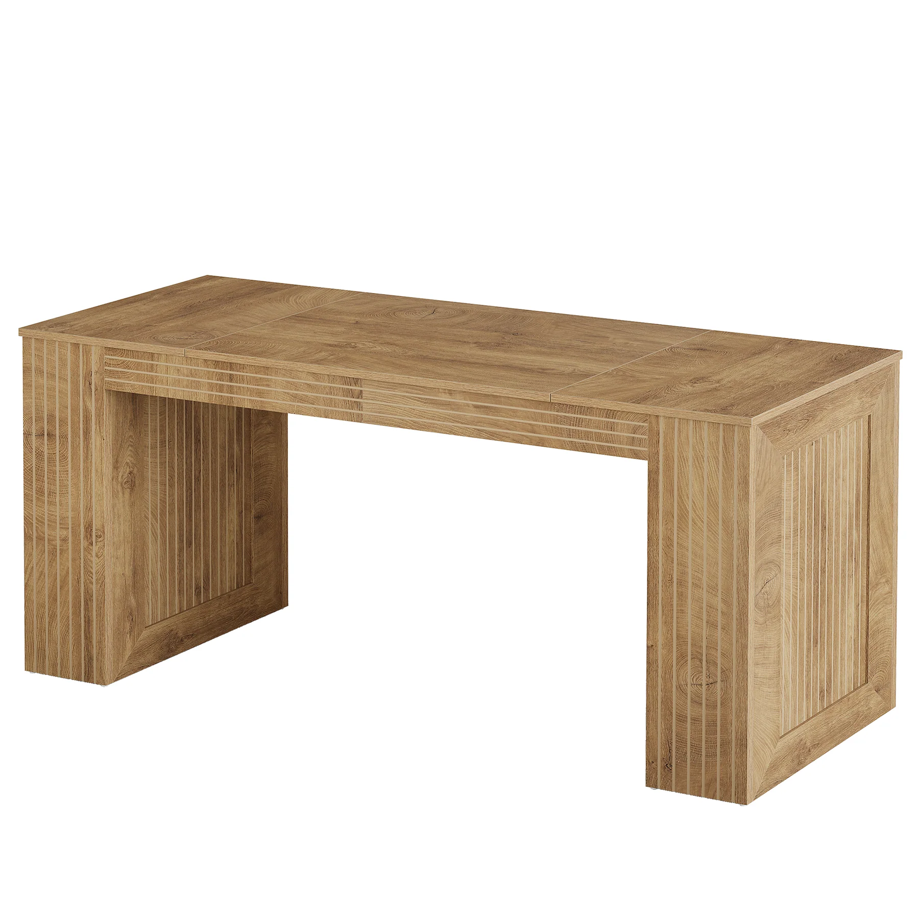 Tribesigns 62.99-Inch Counter Height Pub Table with Strong Frame, Farmhouse Bar Table for Kitchen(Only Table) - Image 15