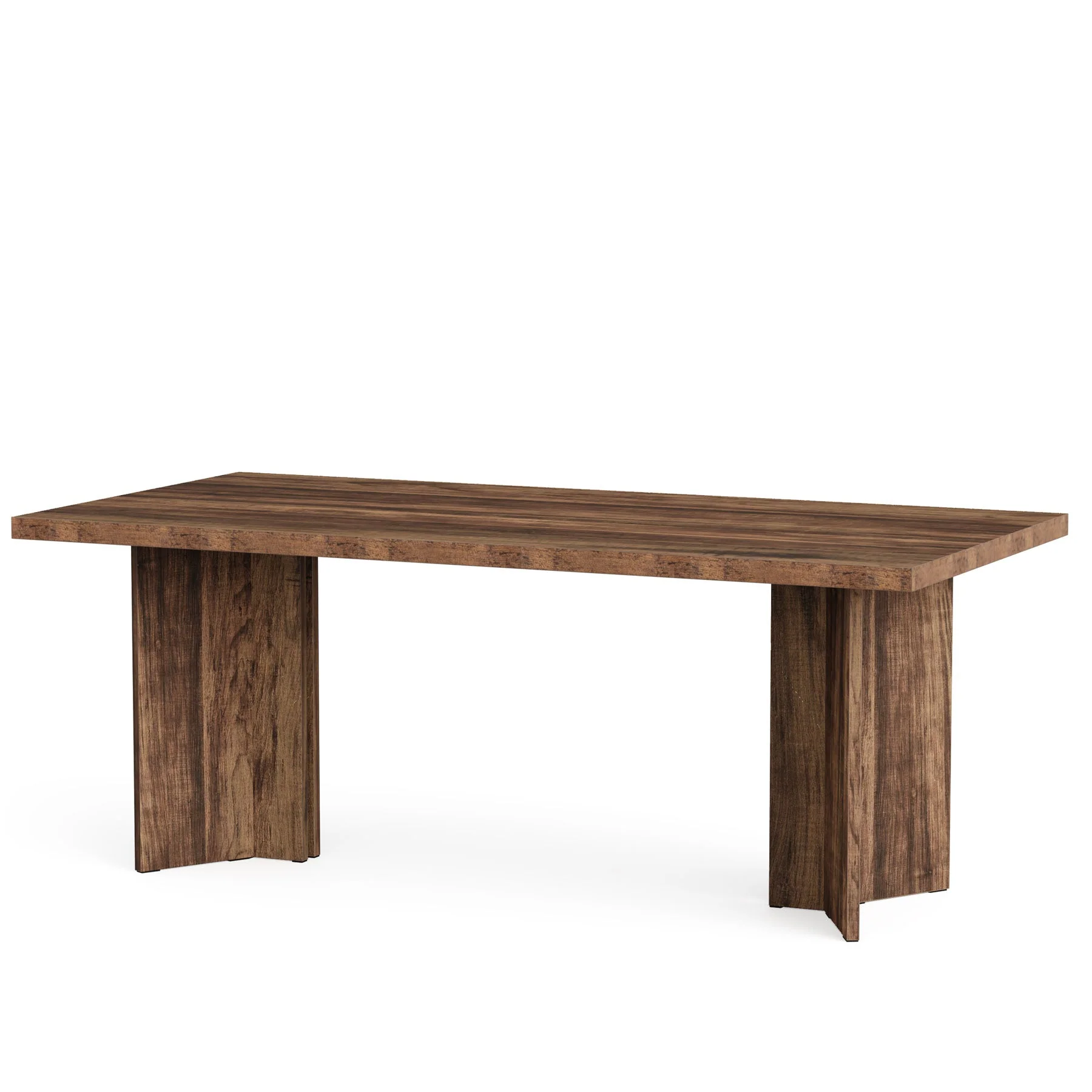 63" Executive Desk with Large Tabletop, Farmhouse Computer Desk for Home Office - Image 13