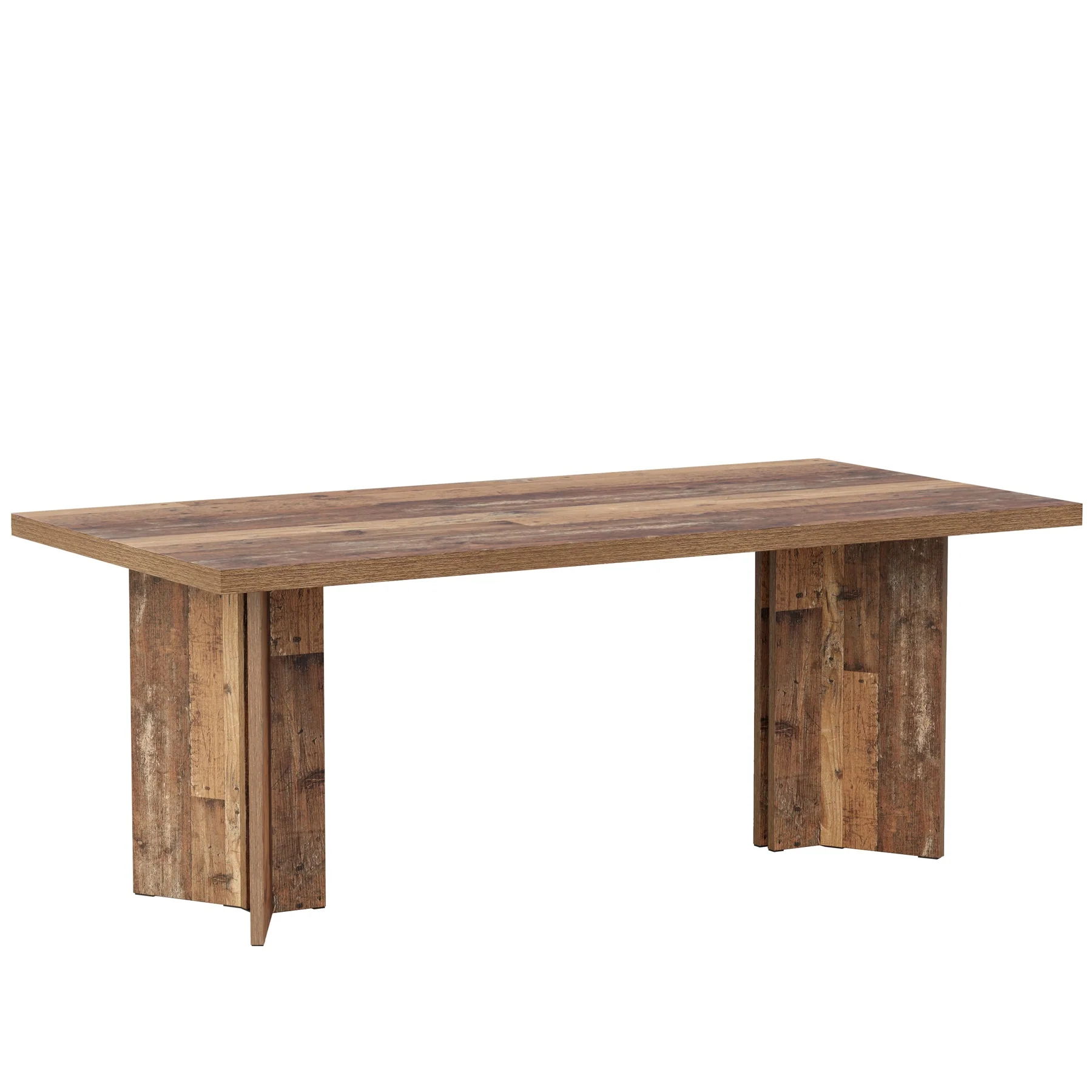 63" Executive Desk with Large Tabletop, Farmhouse Computer Desk for Home Office - Image 17