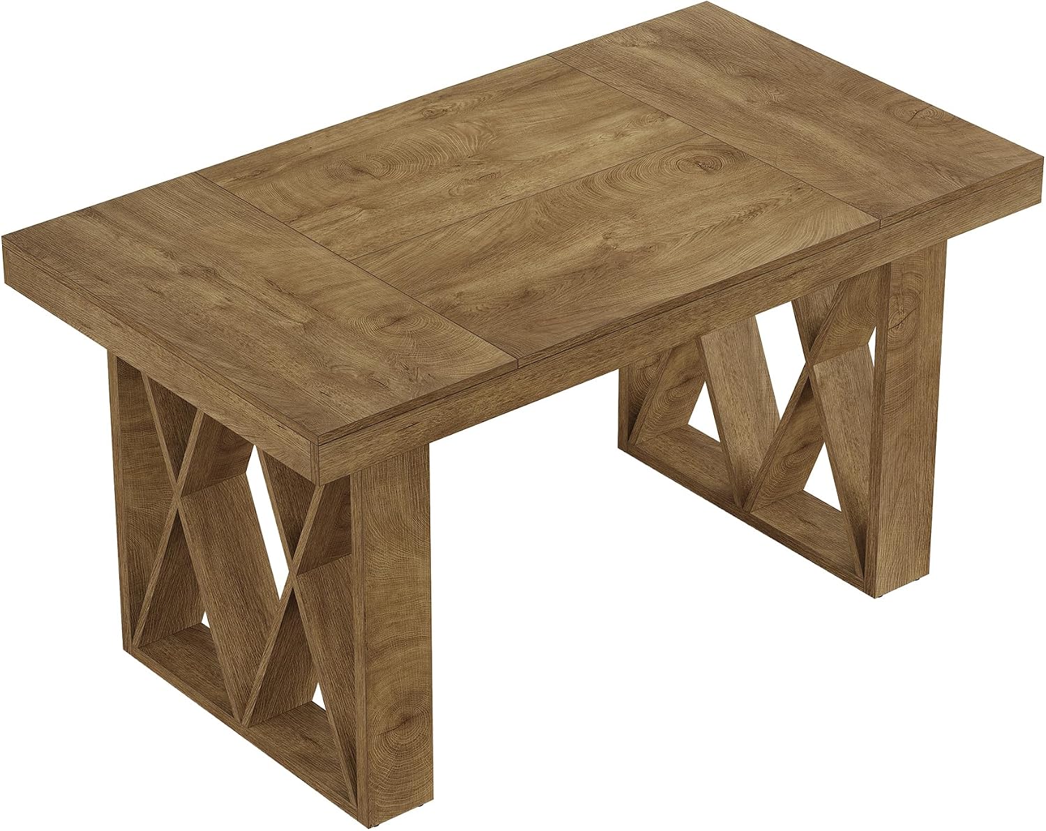 63" Rectangular Bar Table, Farmhouse Counter Height Pub Table - Image 9