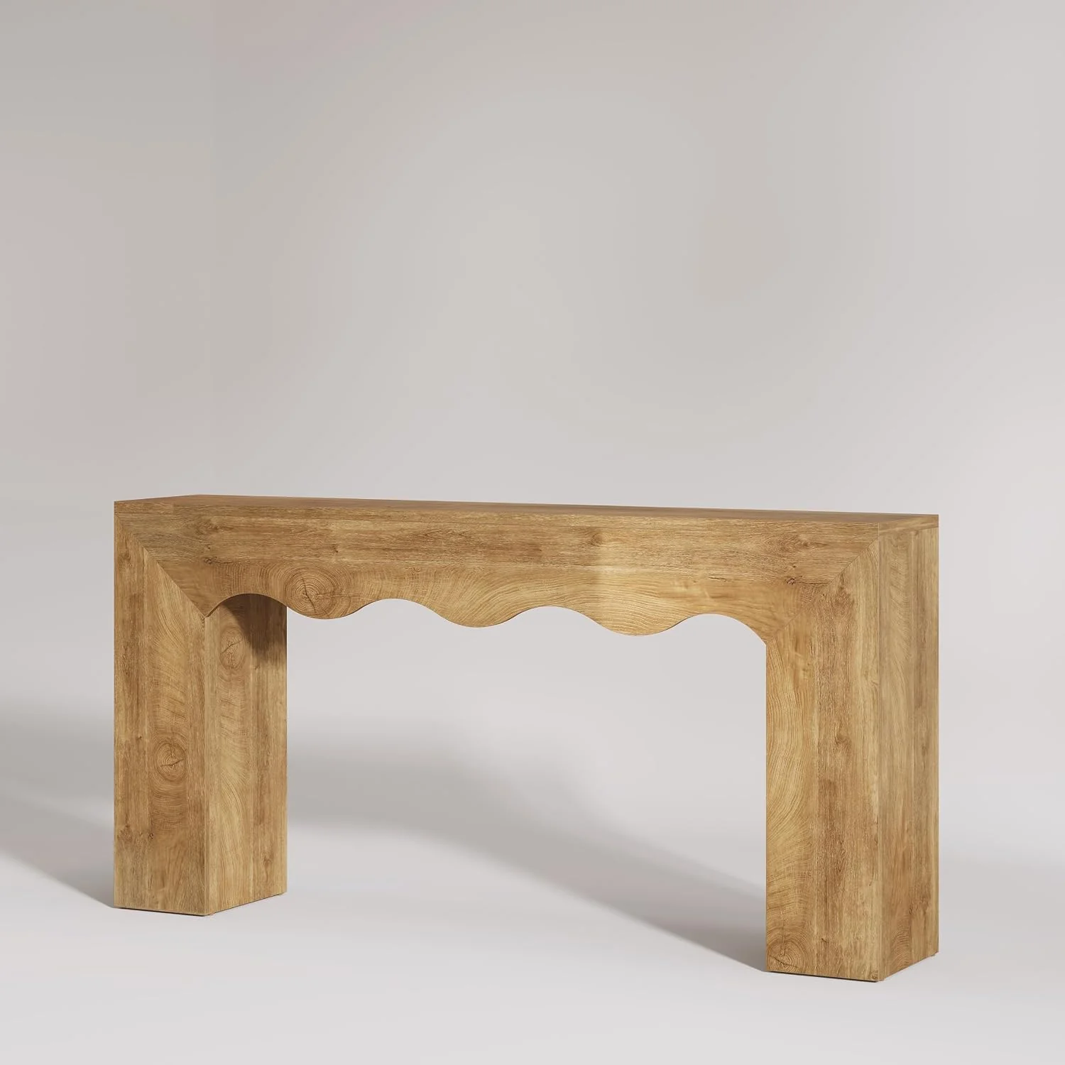 63" Console Table, Wooden Sofa Table Entryway Table with Storage - Image 14