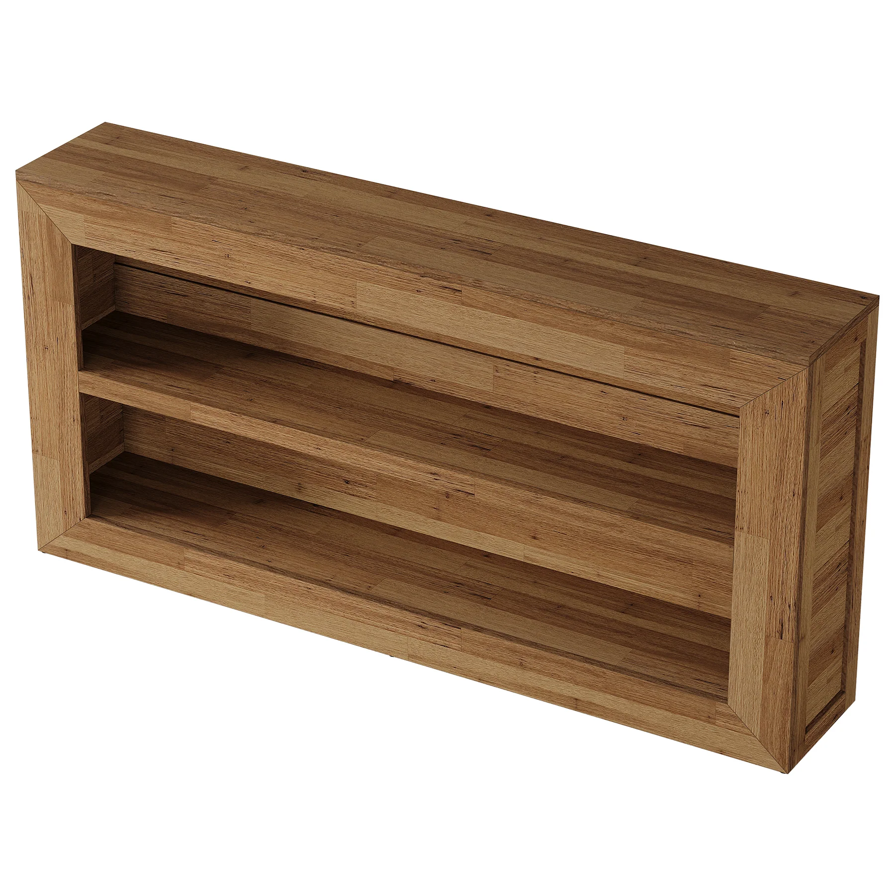 63-Inch Wooden Console Table, Narrow Entryway Table with 2-Tier Open Storage for Hallway - Image 9