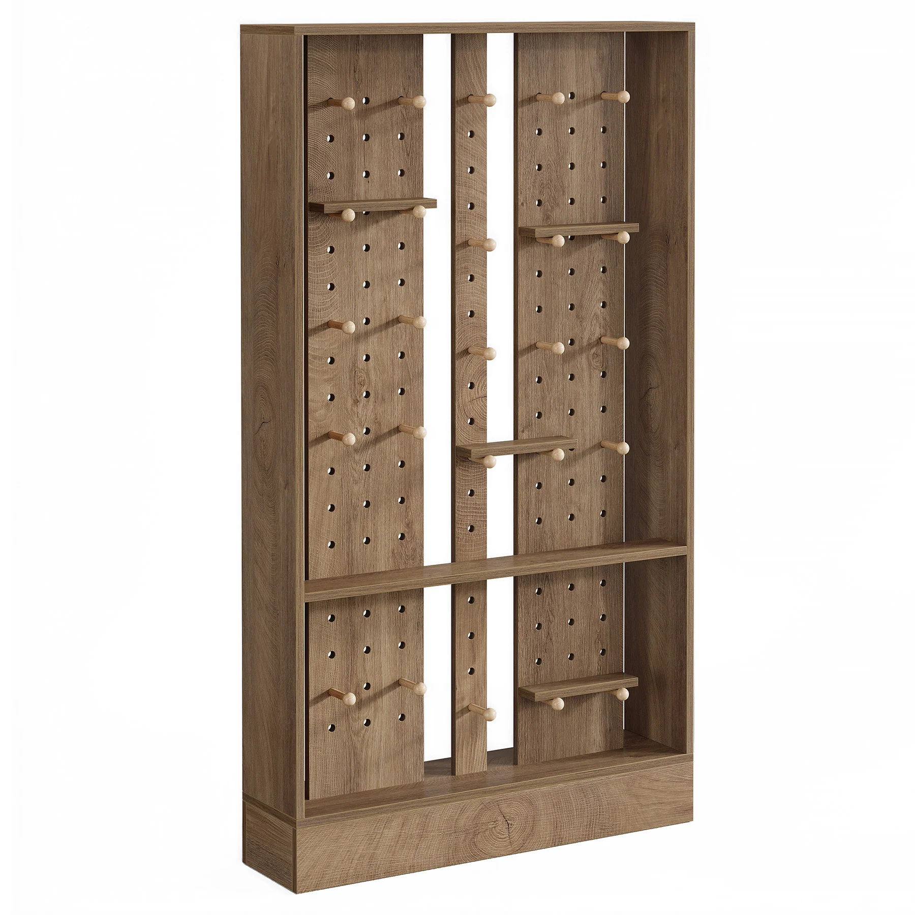 69.7" Wall Room Divider, Freestanding Privacy Screen with Removable Boards and 25 pcs Sticks - Image 9