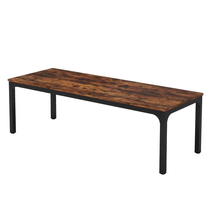 78.7" Rectangular Dining Table for 6–8 People, Long Kitchen Table - Image 6