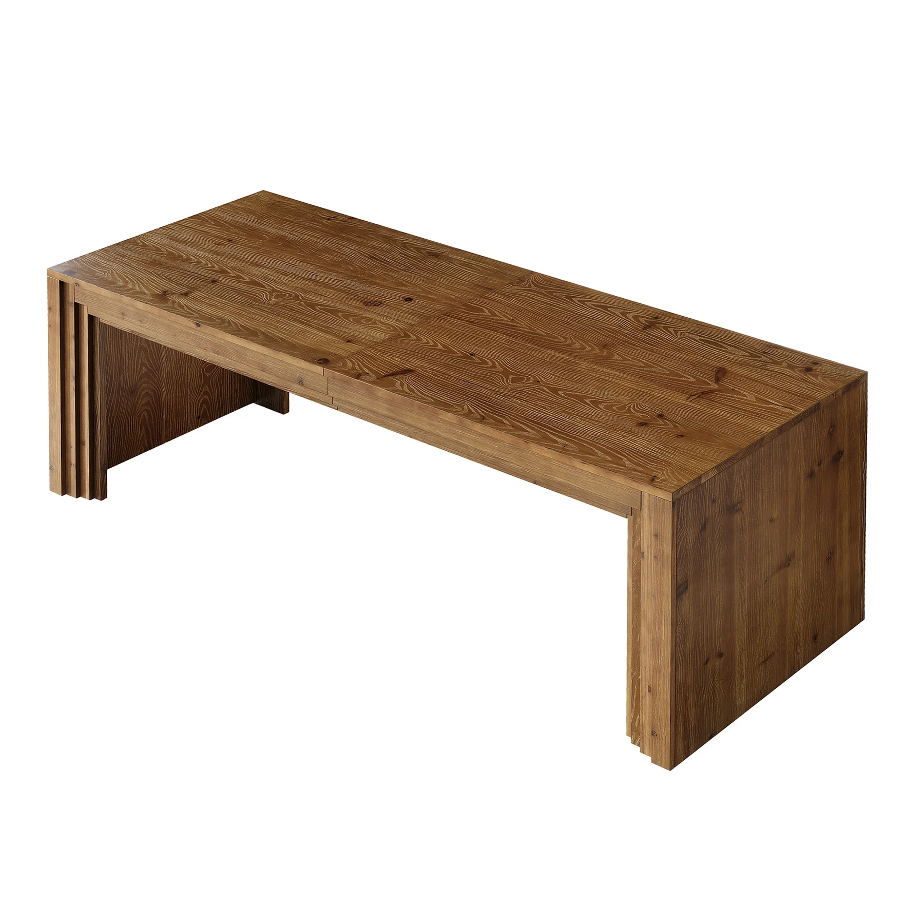 Solid Wood Dining Table for 6-10, 78.7" Rectangular Kitchen Table for Dining Room - Image 9