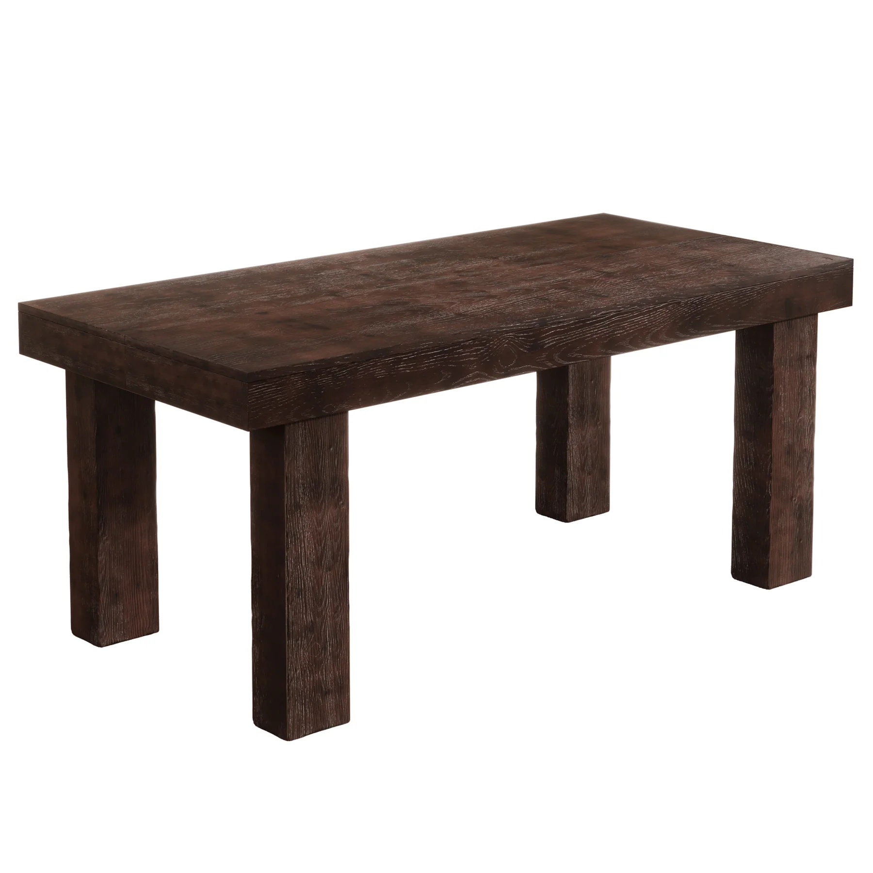 63" Solid Wood Dining Table, Farmhouse Kitchen Table with Heavy Duty Legs for 4-6 - Image 12