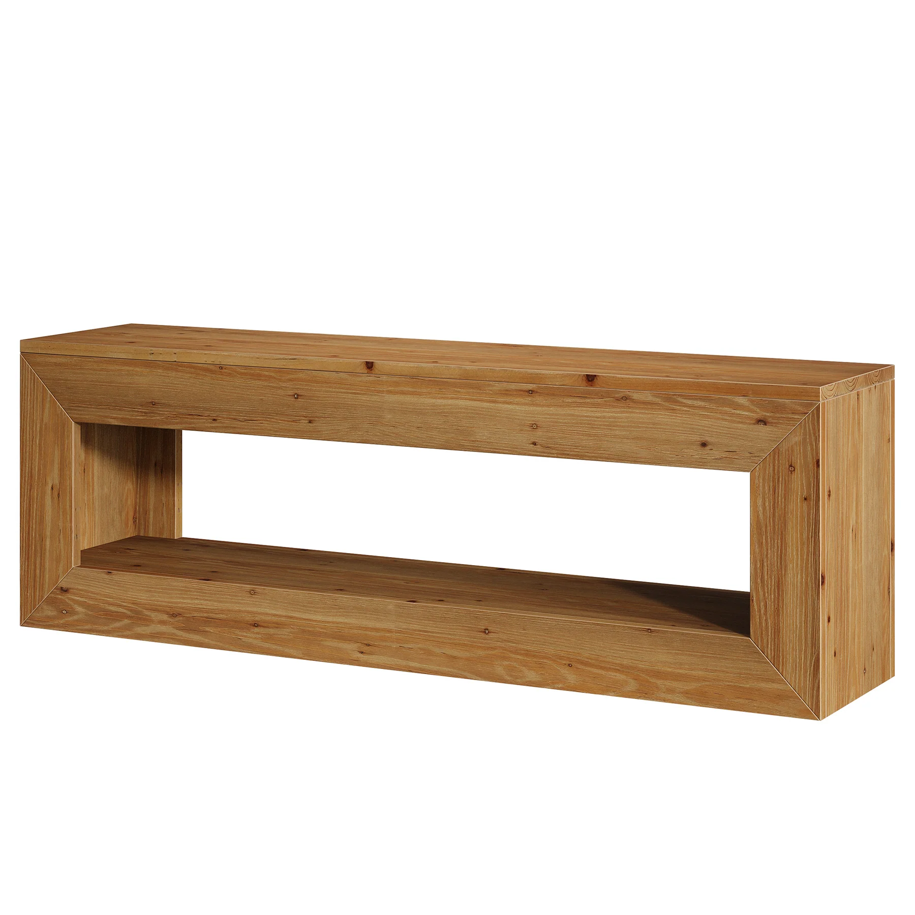 47" Solid Wood TV Stand, Farmhouse Media Console for 32/43/55" TVs - Image 10