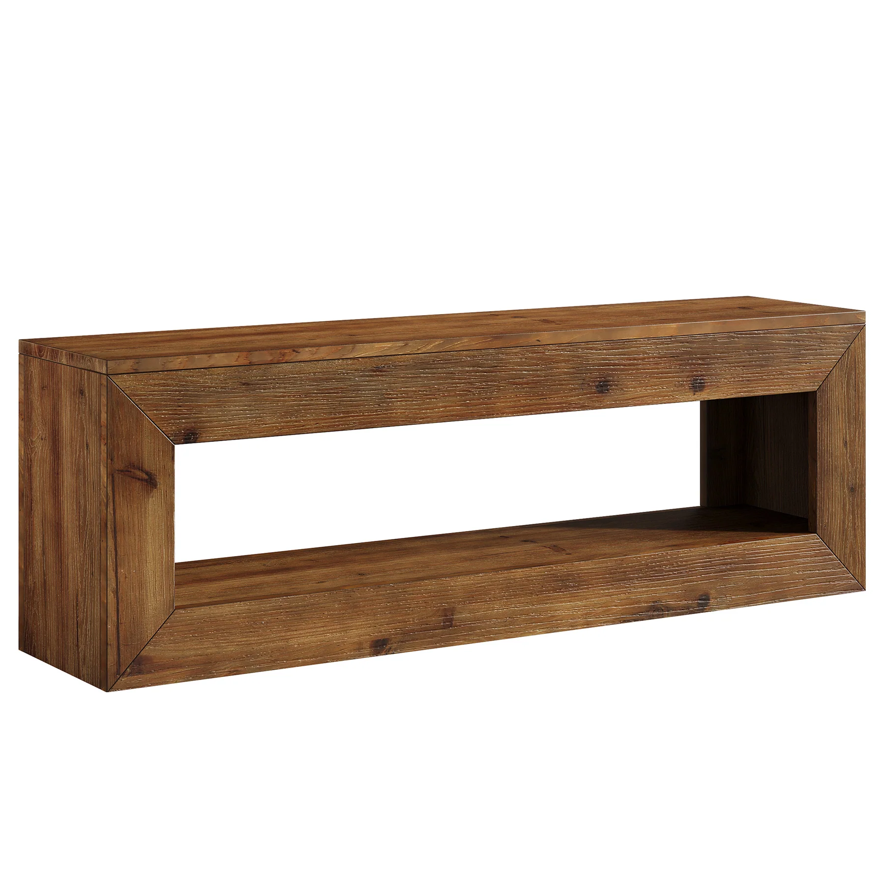 47" Solid Wood TV Stand, Farmhouse Media Console for 32/43/55" TVs - Image 11