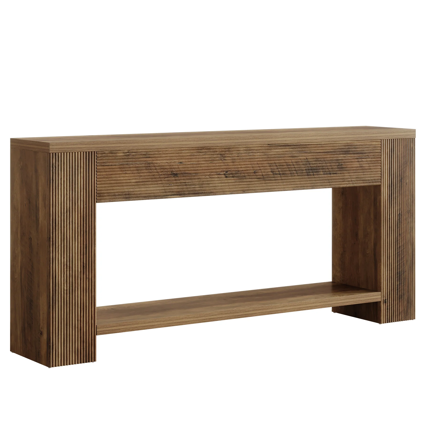 70.9" Console Tables, Farmhouse Sofa Table Hallway Table with Sturdy Legs - Image 9