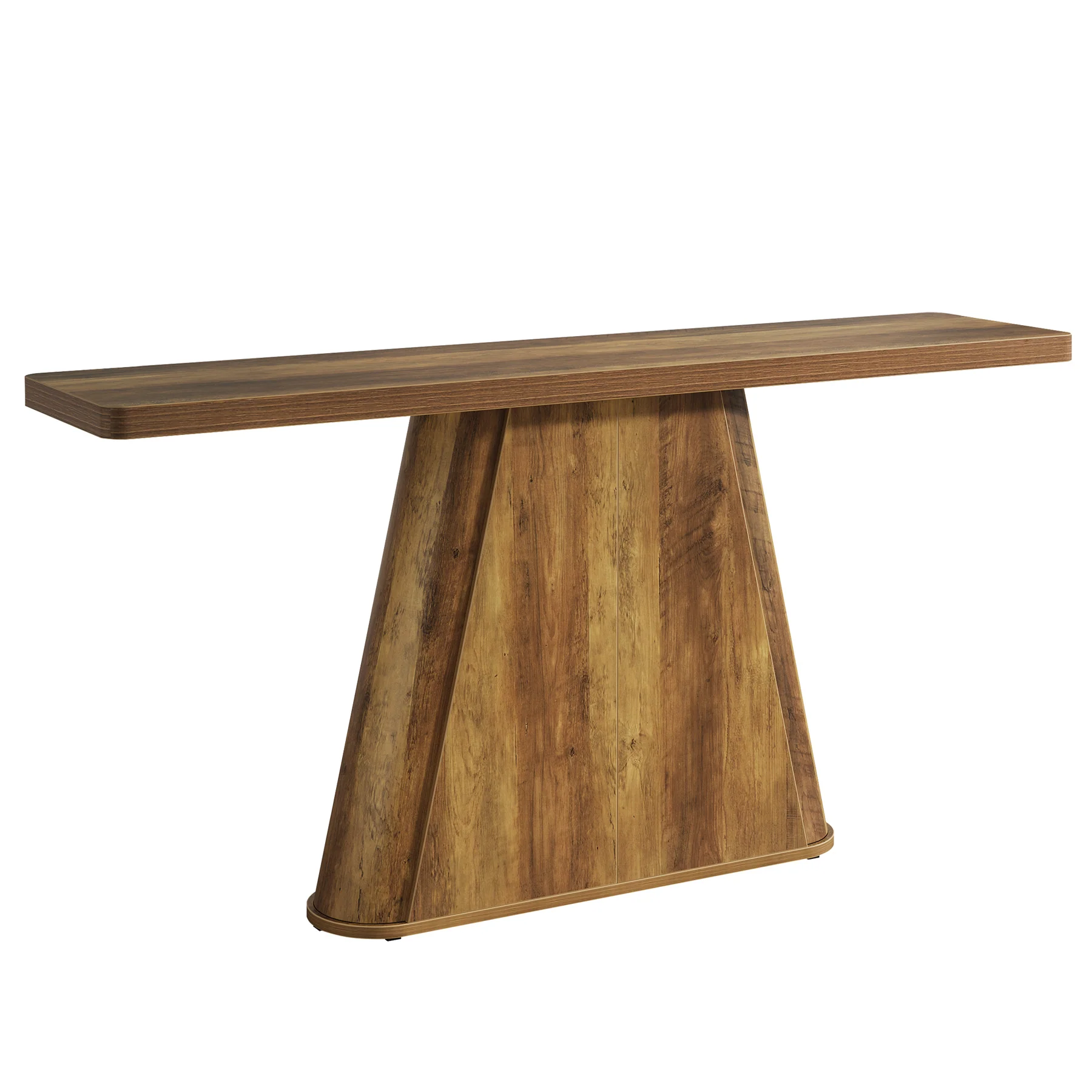 63" Console Table, Farmhouse Sofa Table Behind Couch Entryway Table - Image 9