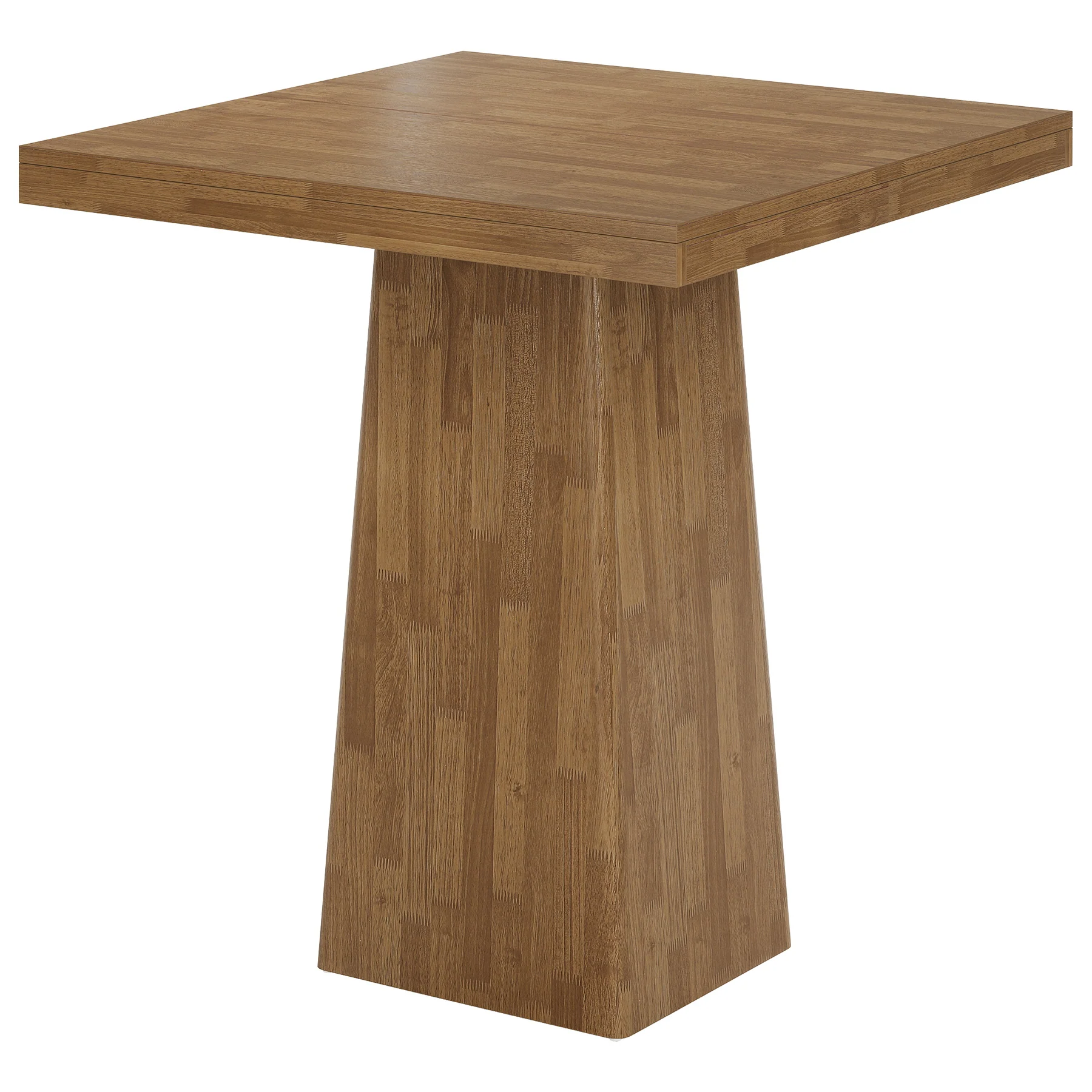 31.5" Square Bar Table, Industrial Counter Height Pub Cocktail Unit Dining Table - Image 9