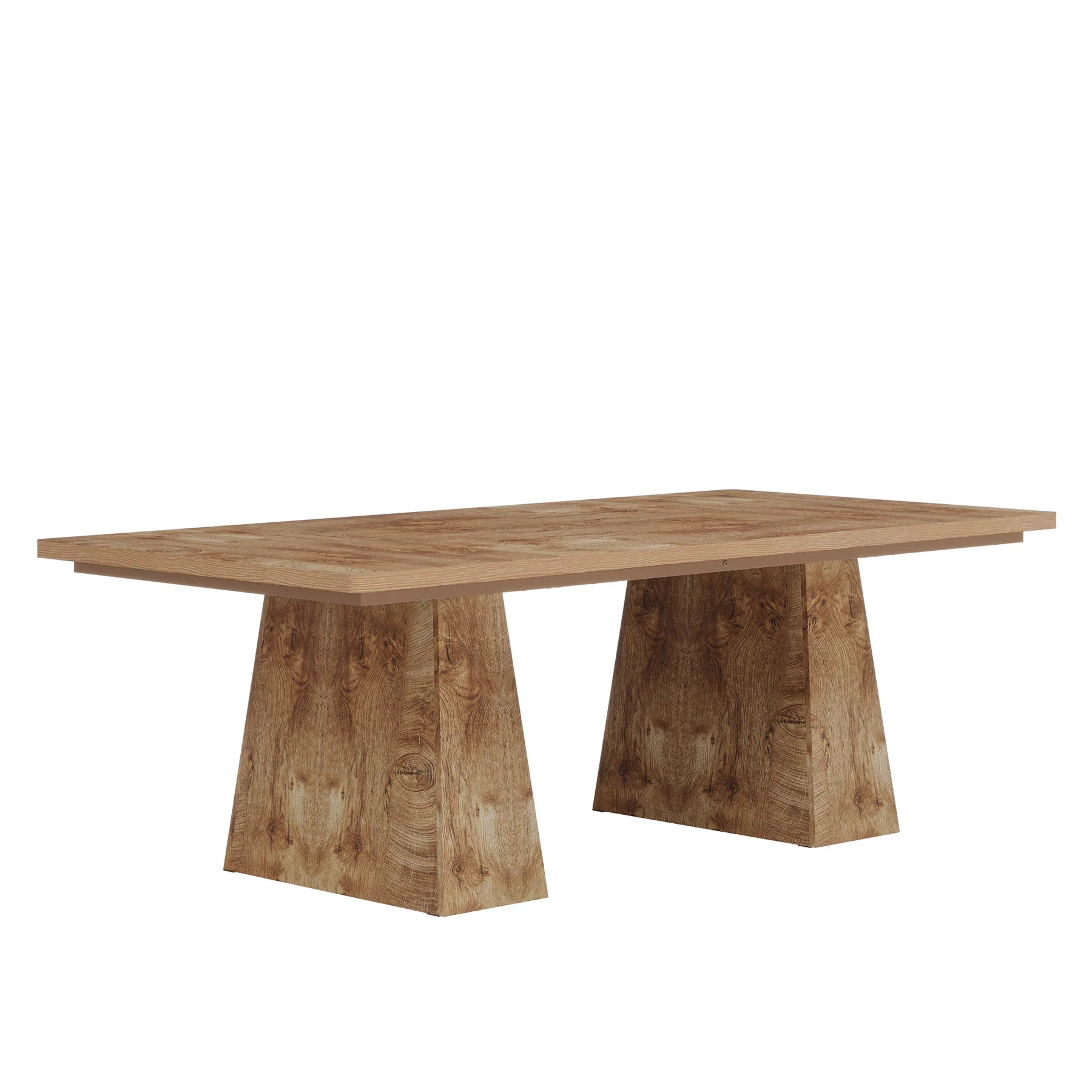 63" Modern Executive Desk, Large Office Computer Desk with Sturdy Double Pedestal - Image 13