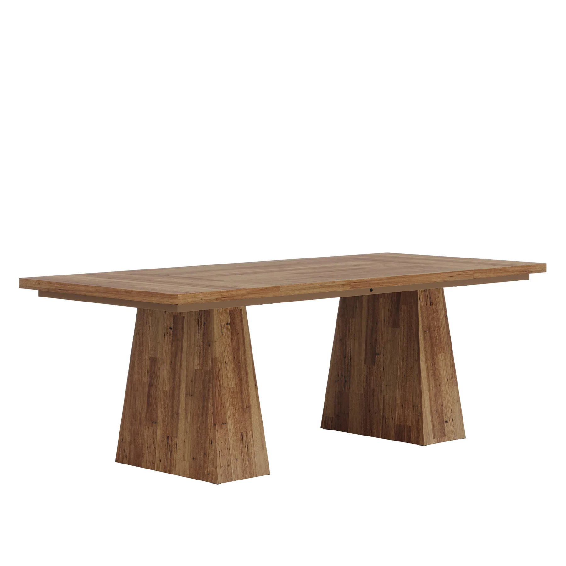 63" Modern Executive Desk, Large Office Computer Desk with Sturdy Double Pedestal - Image 9