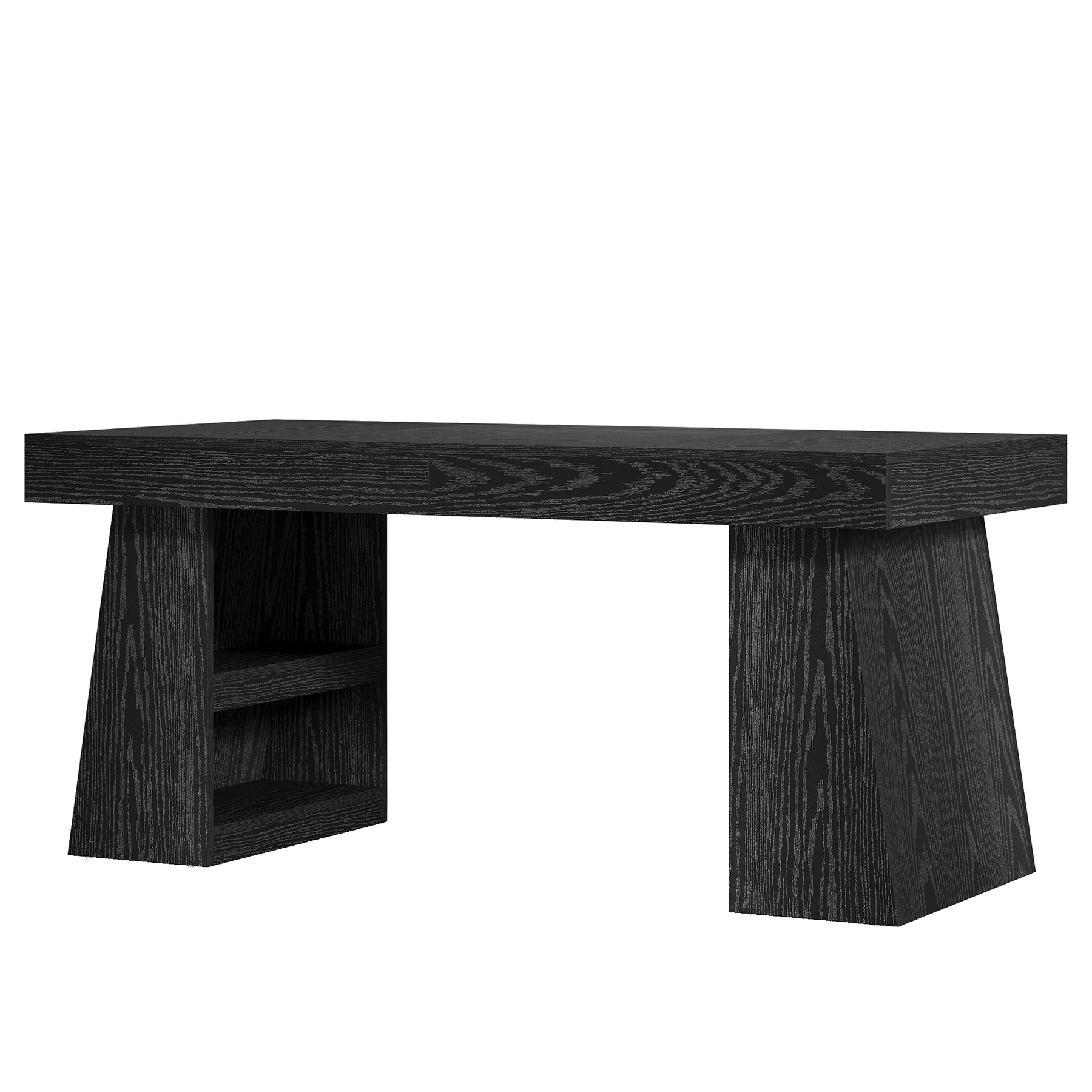 55" Executive Desk, Modern Computer Desk with Sturdy Base - Image 11