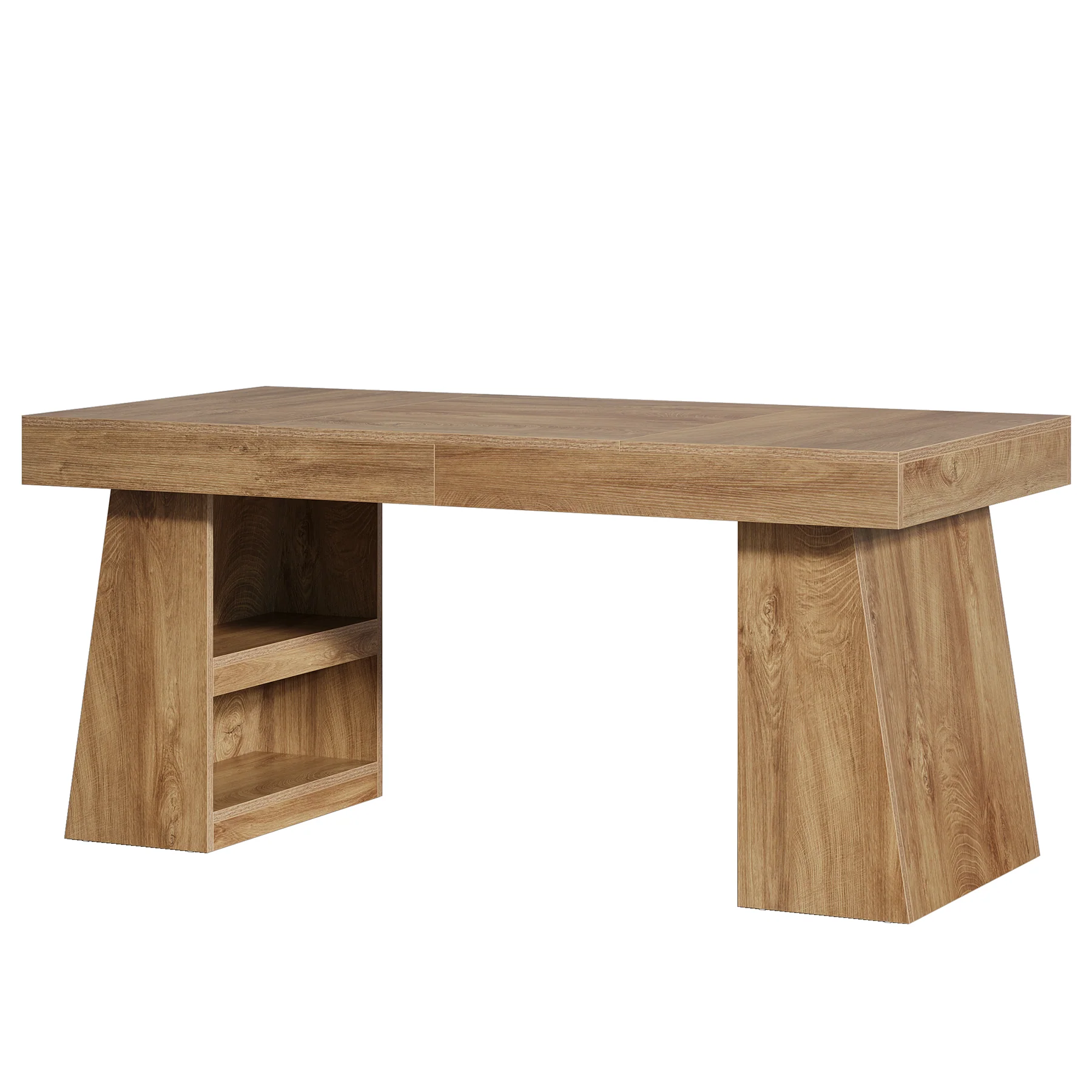 55" Executive Desk, Modern Computer Desk with Sturdy Base - Image 12