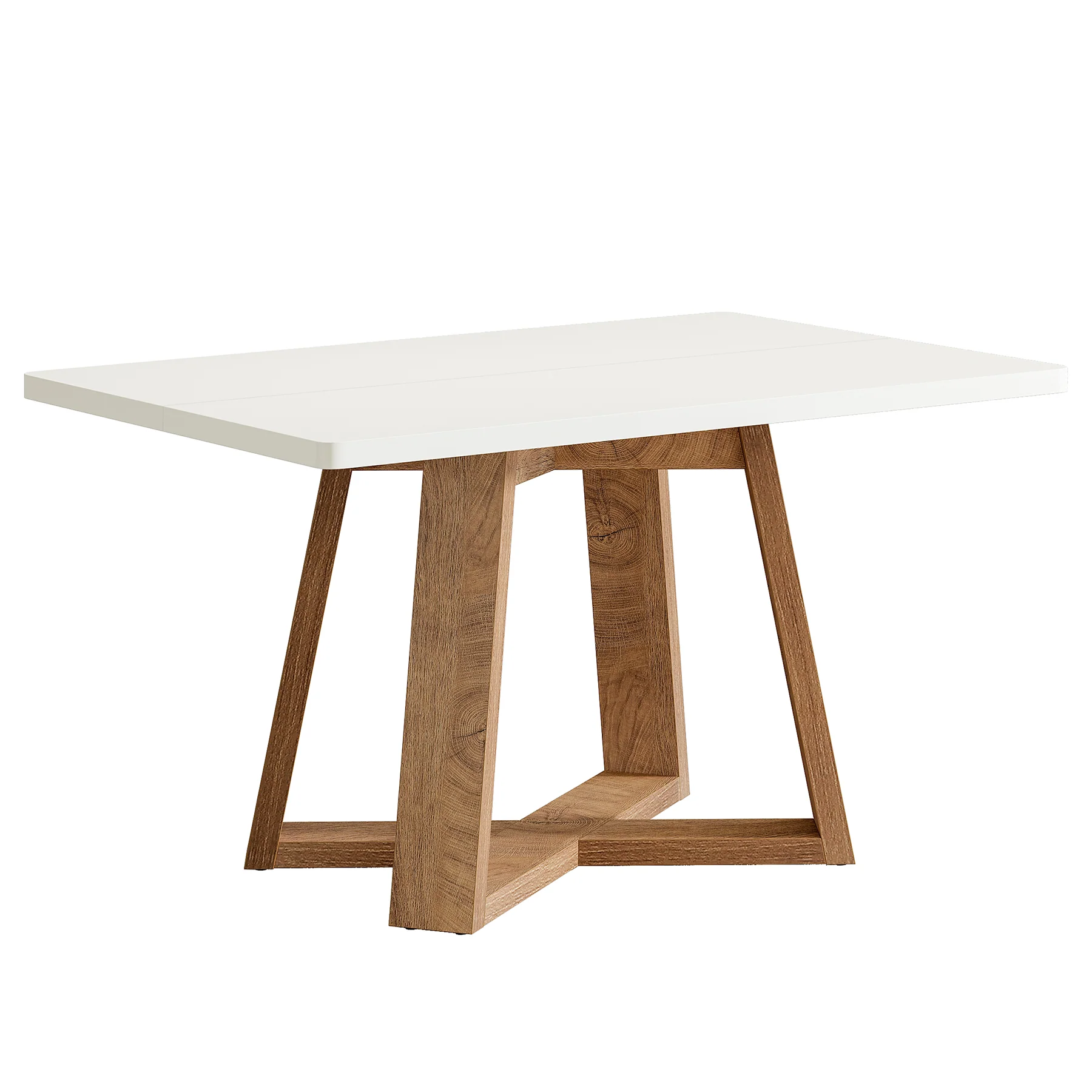 47" Rectangular Dining Table, Modern Kitchen Dinner Table for 4 People - Image 11