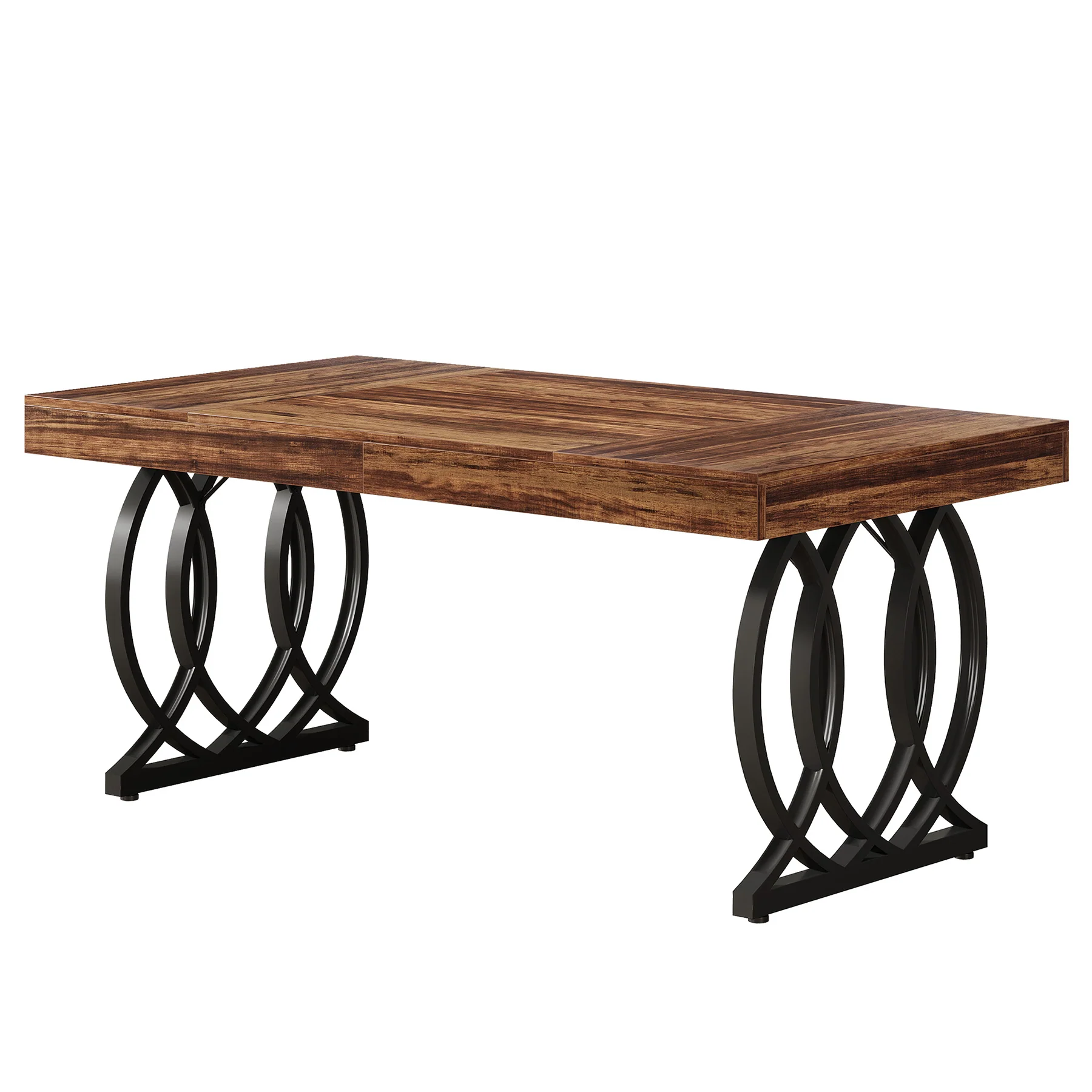 63" Executive Desk, Modern Office Computer Desk with Luxury Design - Image 10