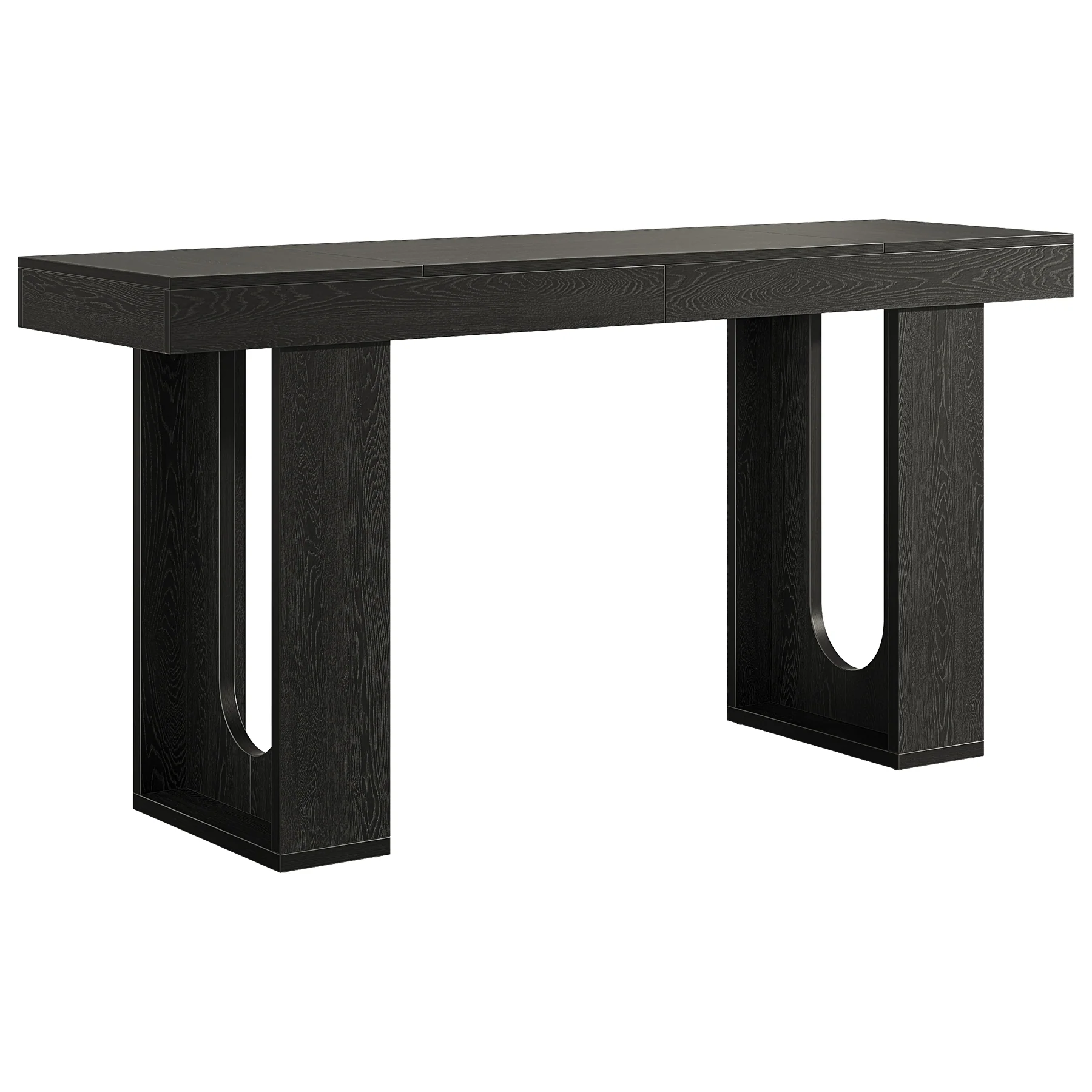 70.9" Long Bar Table, Rectangular Counter Height Pub Table Home Coffee Bar Unit - Image 13
