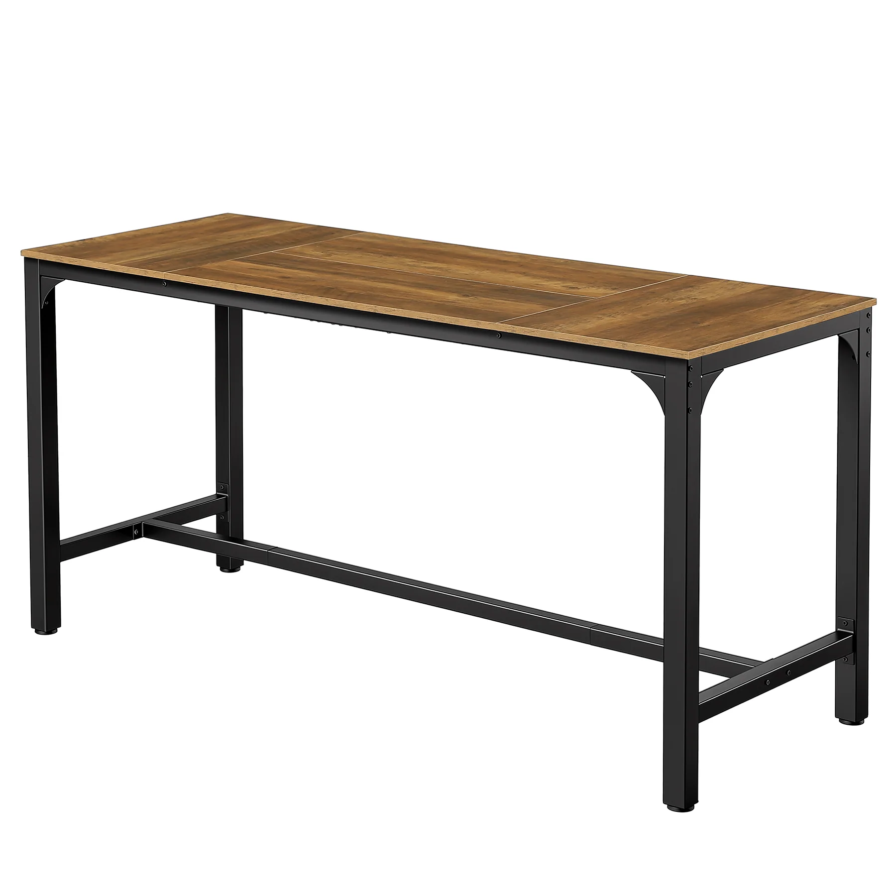 70.9" Long Industrial Bar Table, Rectangular Counter Height Pub Table for Kitchen Home Bar - Image 10