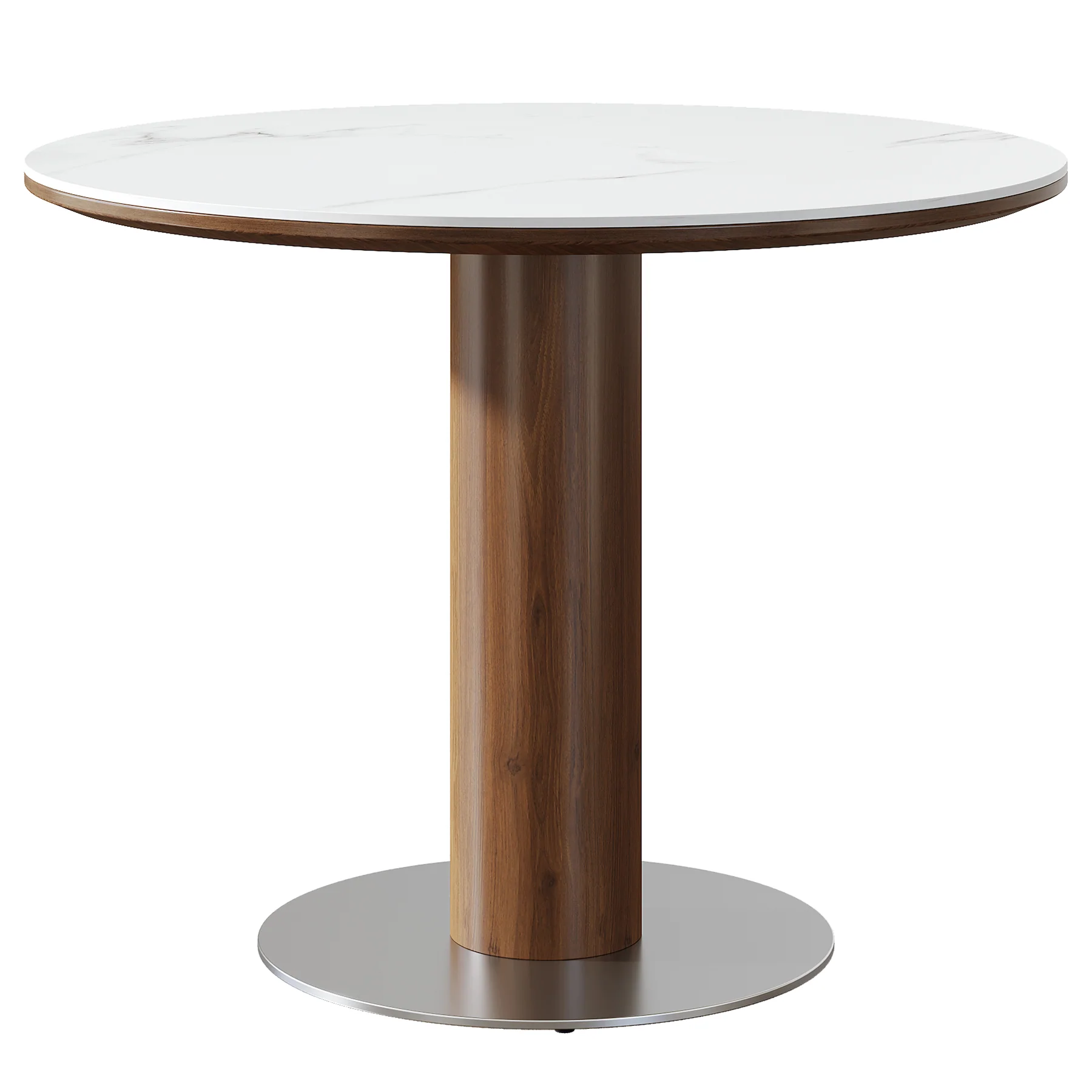 31.5" Modern Dining Table, Round Kitchen Table with Sintered Stone Top - Image 10