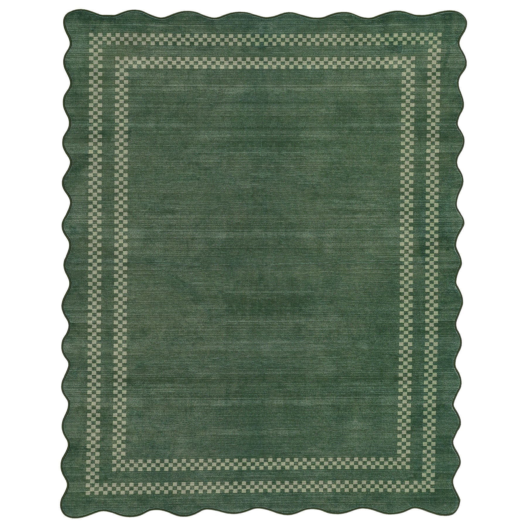 5x7/8x10 Scalloped Washable Area Rugs, Soft Geometric Non-Slip Indoor Rug for Living Room Bedroom, Oeko-Tex Certified - Image 17
