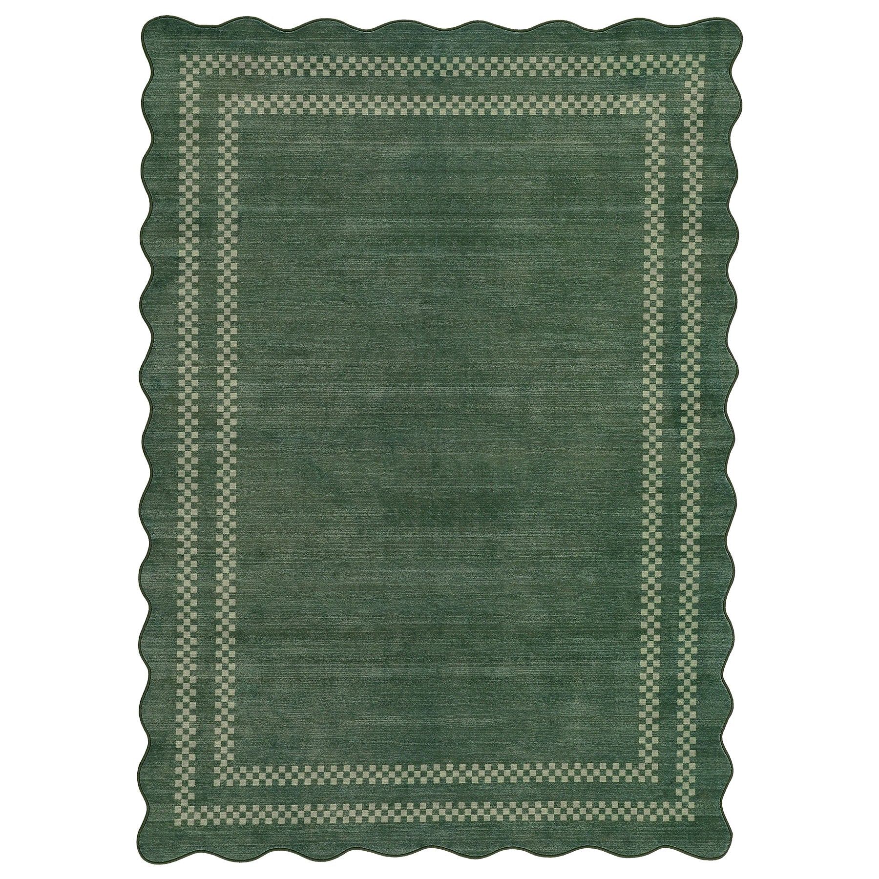 5x7/8x10 Scalloped Washable Area Rugs, Soft Geometric Non-Slip Indoor Rug for Living Room Bedroom, Oeko-Tex Certified - Image 31