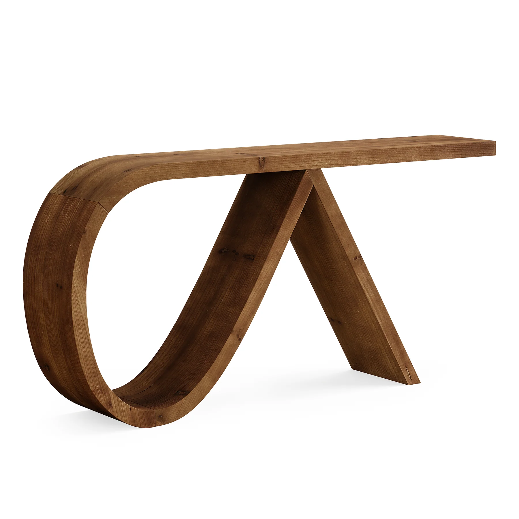 Solid Wood Console Table, 57" Entryway Sofa Table Behind Couch - Image 10