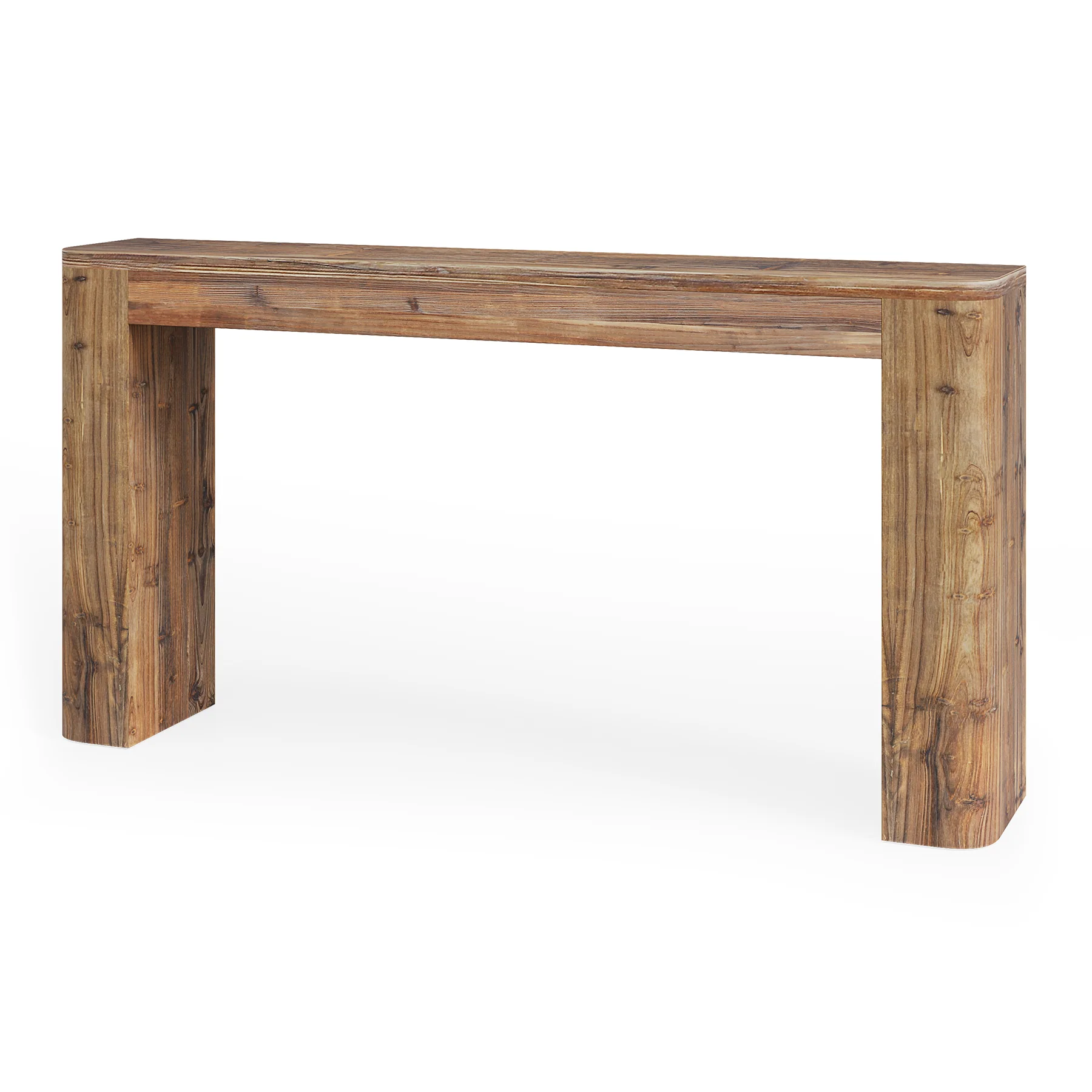 Solid Wood Console Table, 63" Entryway Sofa Table Behind Couch - Image 10