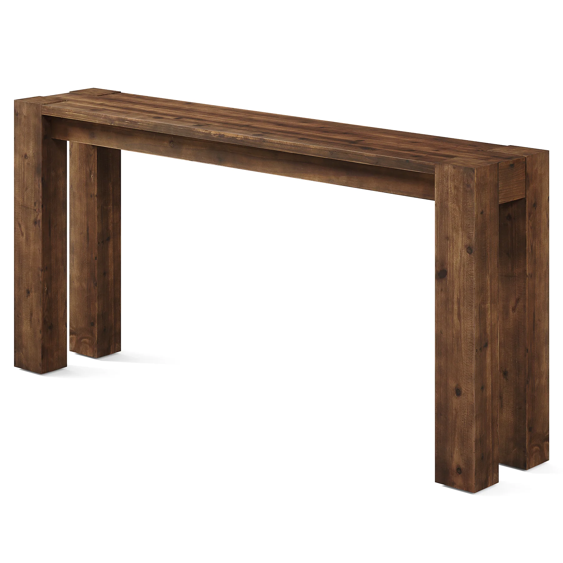 70.9" Console Table, Solid Wood Long Sofa Table for Entryway - Image 12