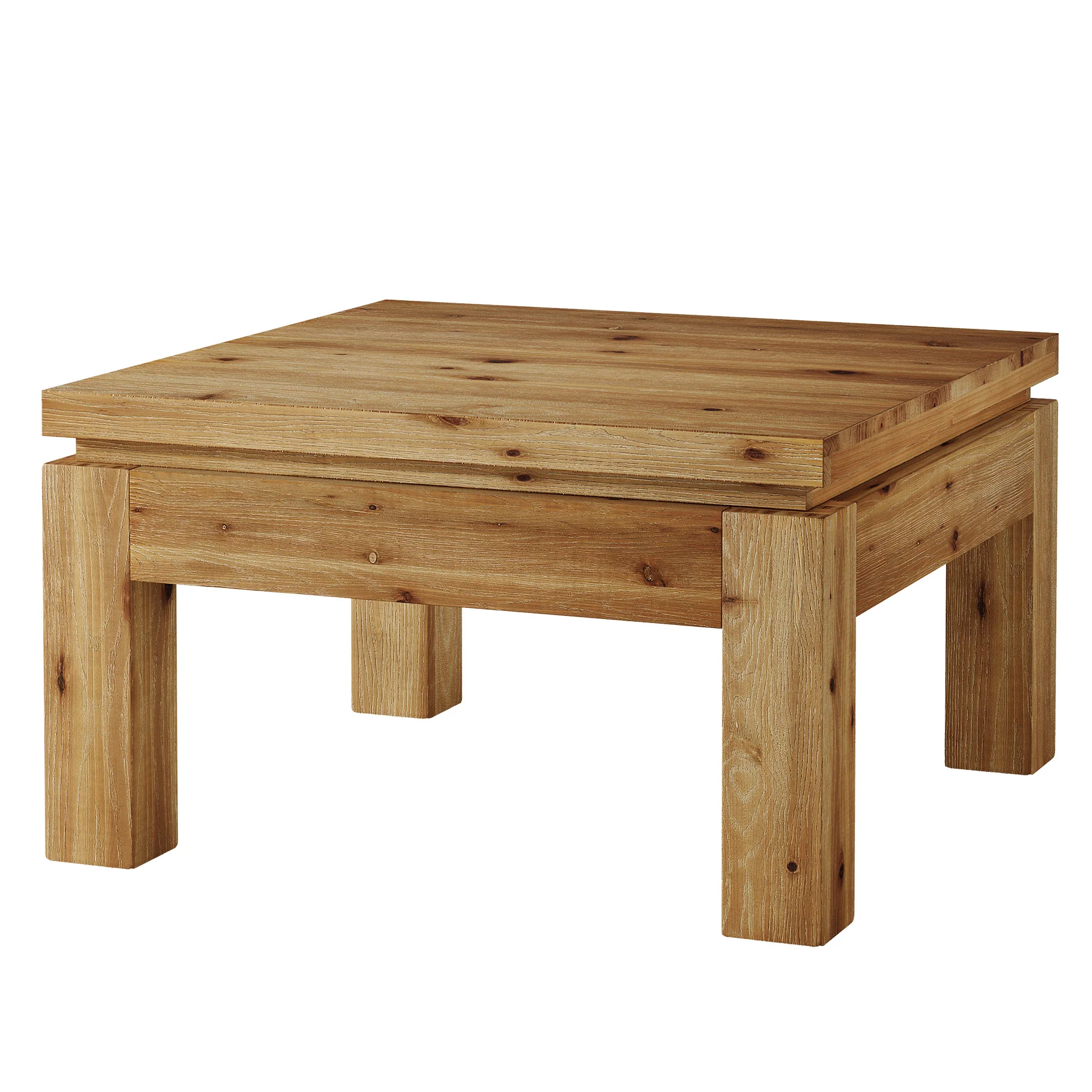 Tribesigns 31.5" Square Coffee Table with Solid Wood Build, Farmhouse Table for Living Room and Small Spaces - Image 11