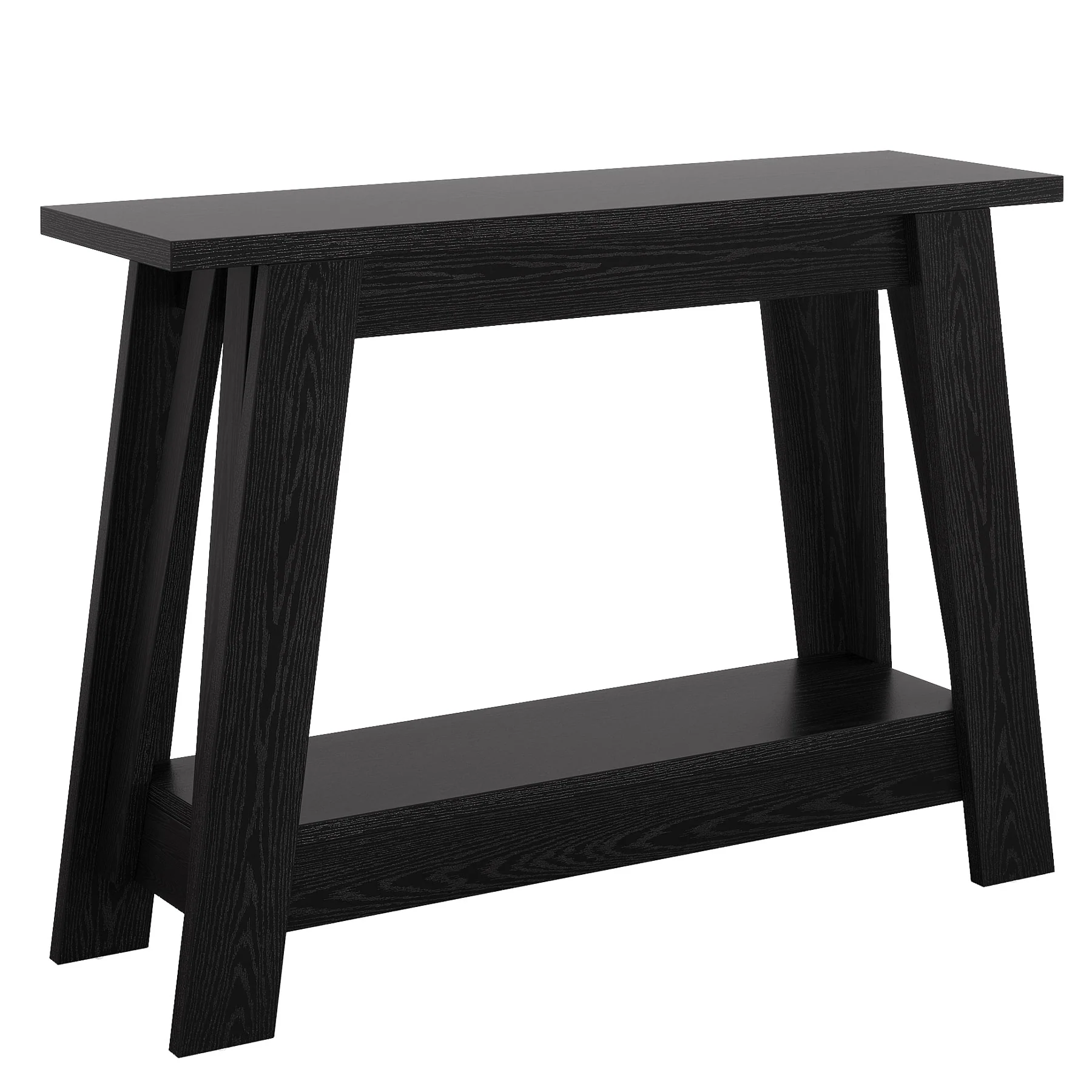 41.3" Console Table, 2-Tier Farmhouse Sofa Entryway Table with Storage - Image 12