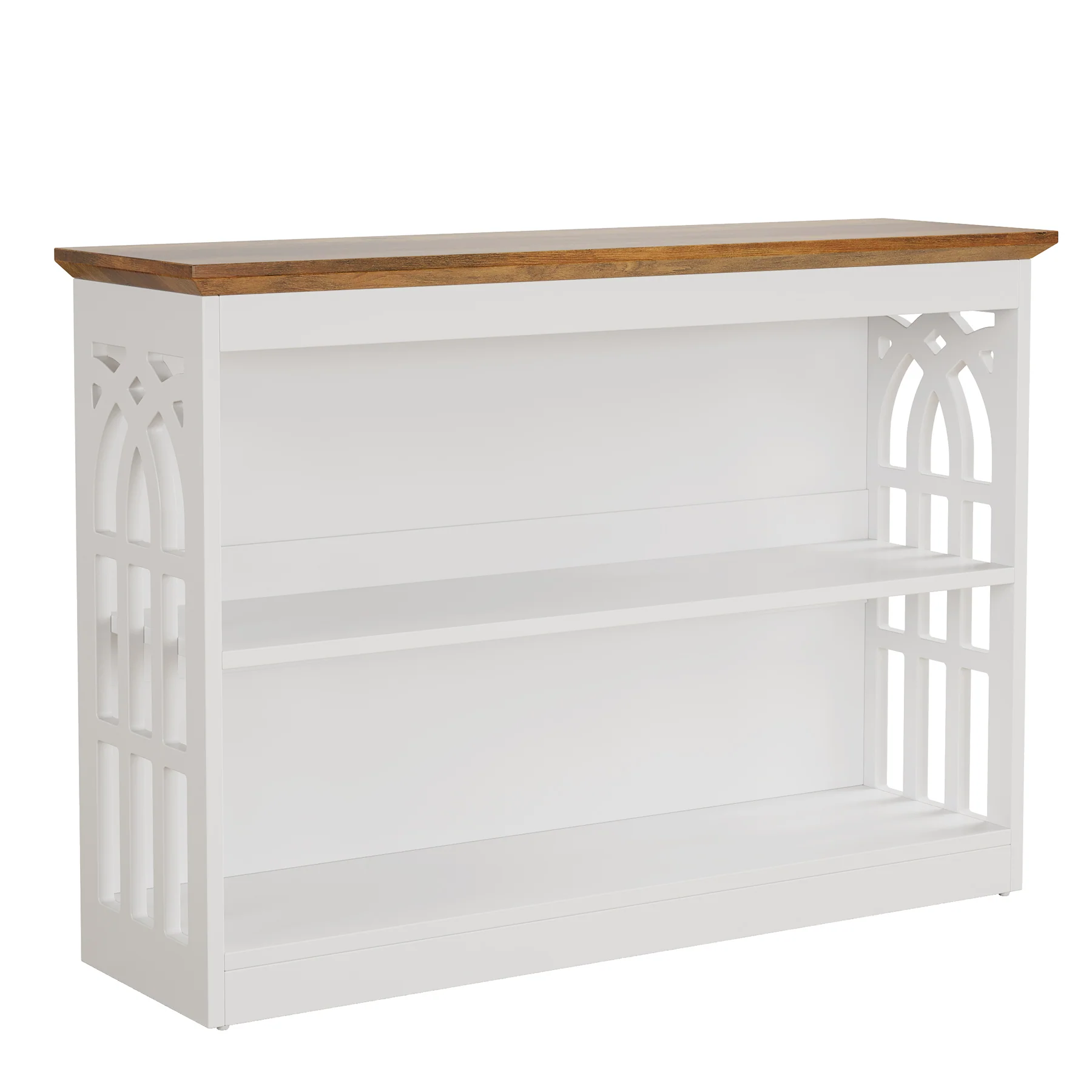3-Tier Console Table, 41.34" Modern Entryway Sofa Table Behind the Couch - Image 10